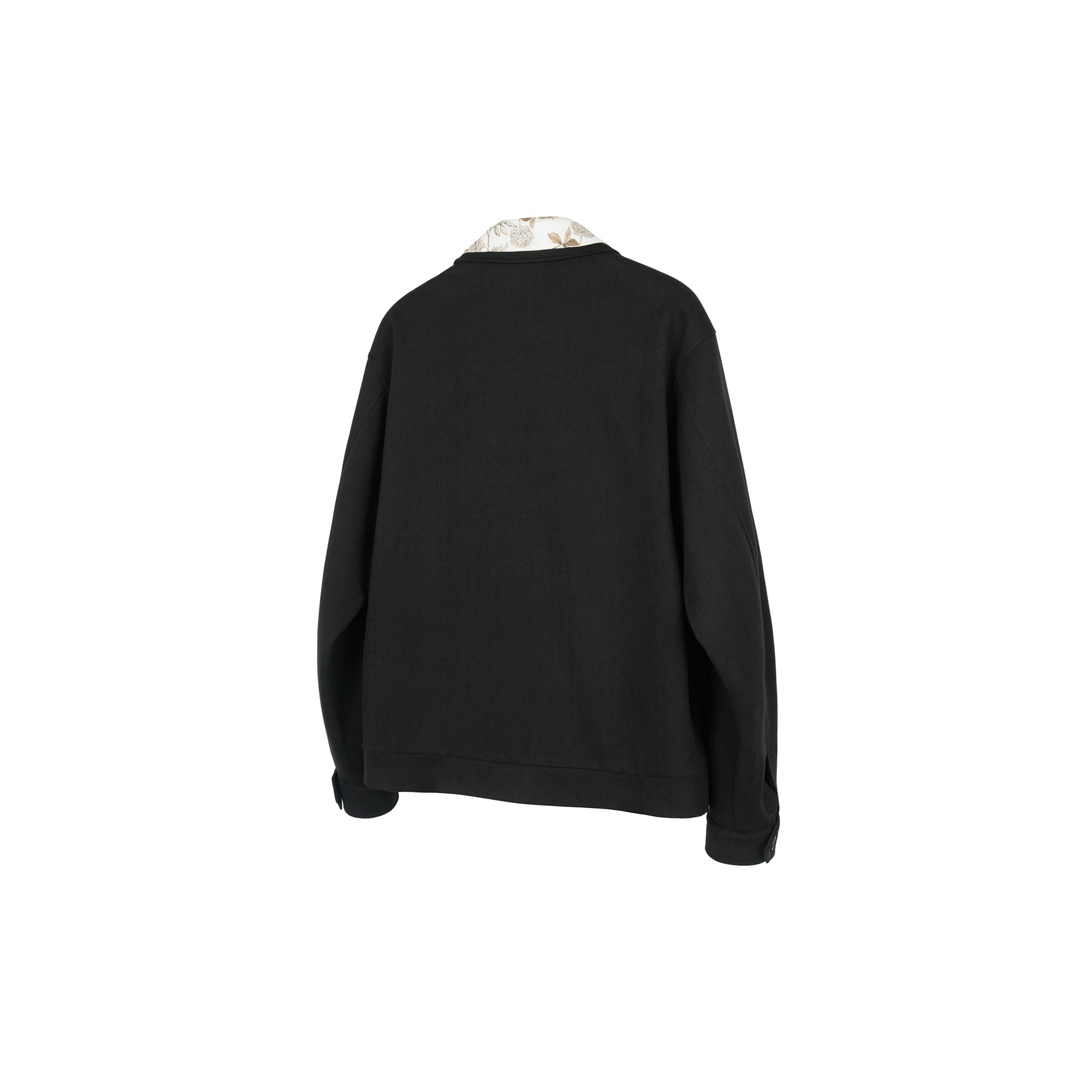 OKAYTHXBYE Double-Layer Floral Zip Jacket-Jacket-S-Free Shipping Leatheretro