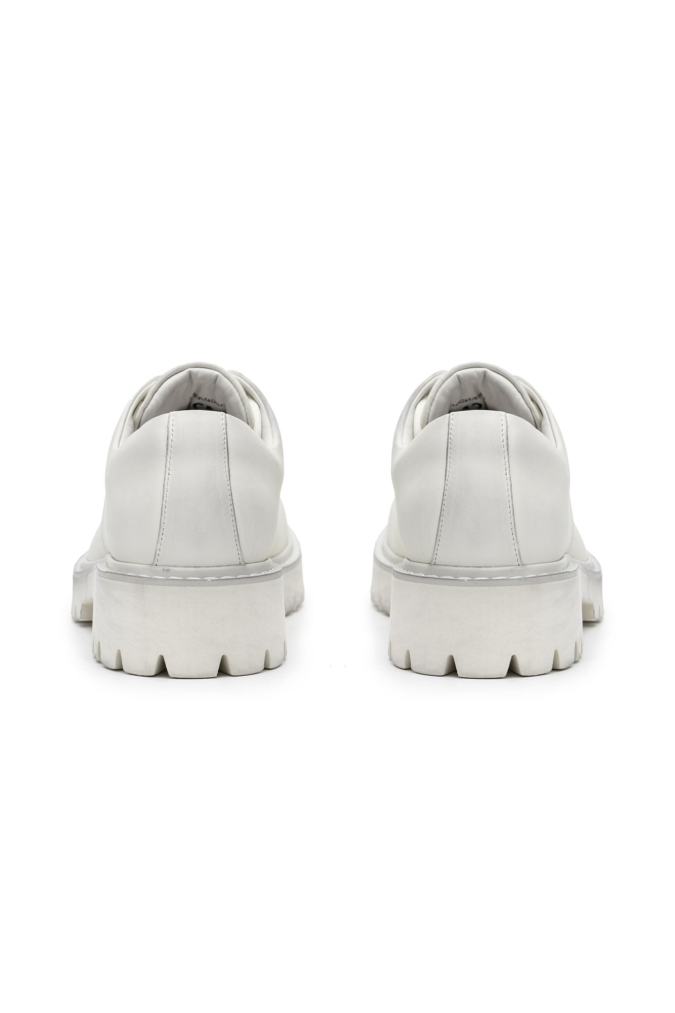 KREATE Distressed Matte Chunky Sole Derby-Shoes-US 4 (EU 36)-Free Shipping Leatheretro