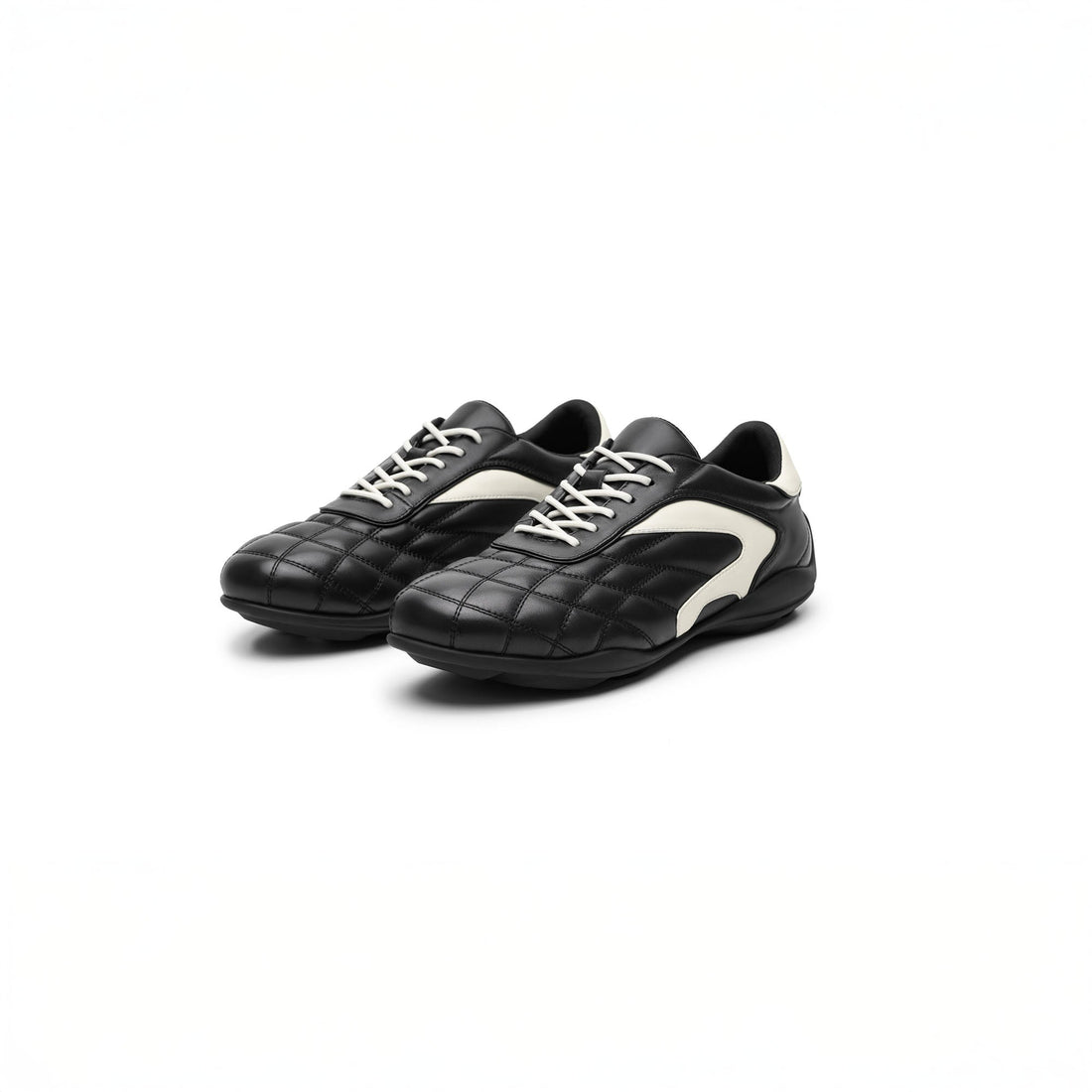 KREATE Quilted Retro Trainer-Shoes-US 7 (EU 39)-Free Shipping Leatheretro