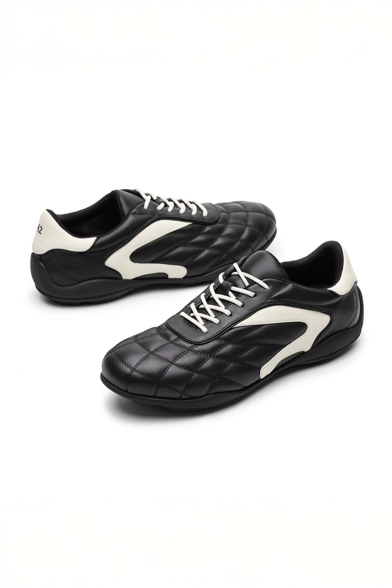 KREATE Quilted Retro Trainer-Shoes-US 7 (EU 39)-Free Shipping Leatheretro