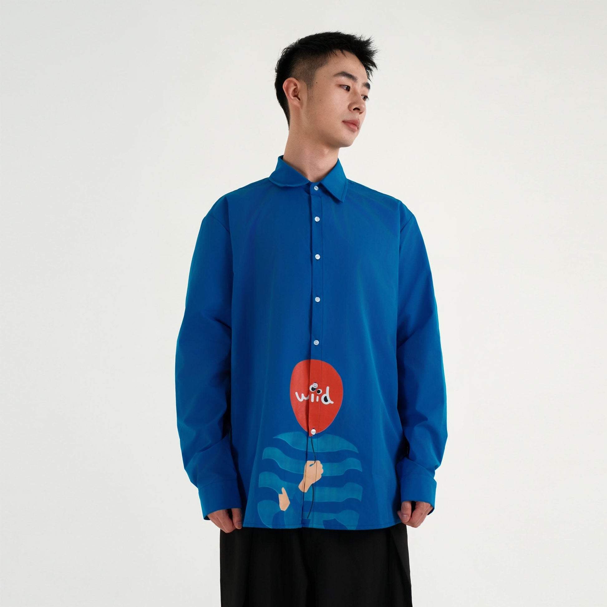 WIID Balloon Catcher Shirt-Shirt-M-Small Graphic-Free Shipping Leatheretro