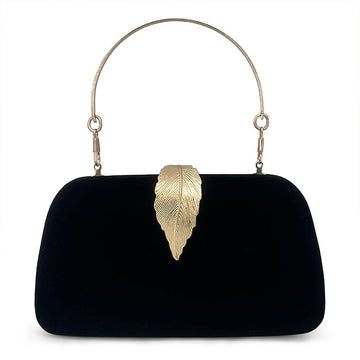 Elegant Evening Clutch for Women-Clutch-Black-Free Shipping Leatheretro