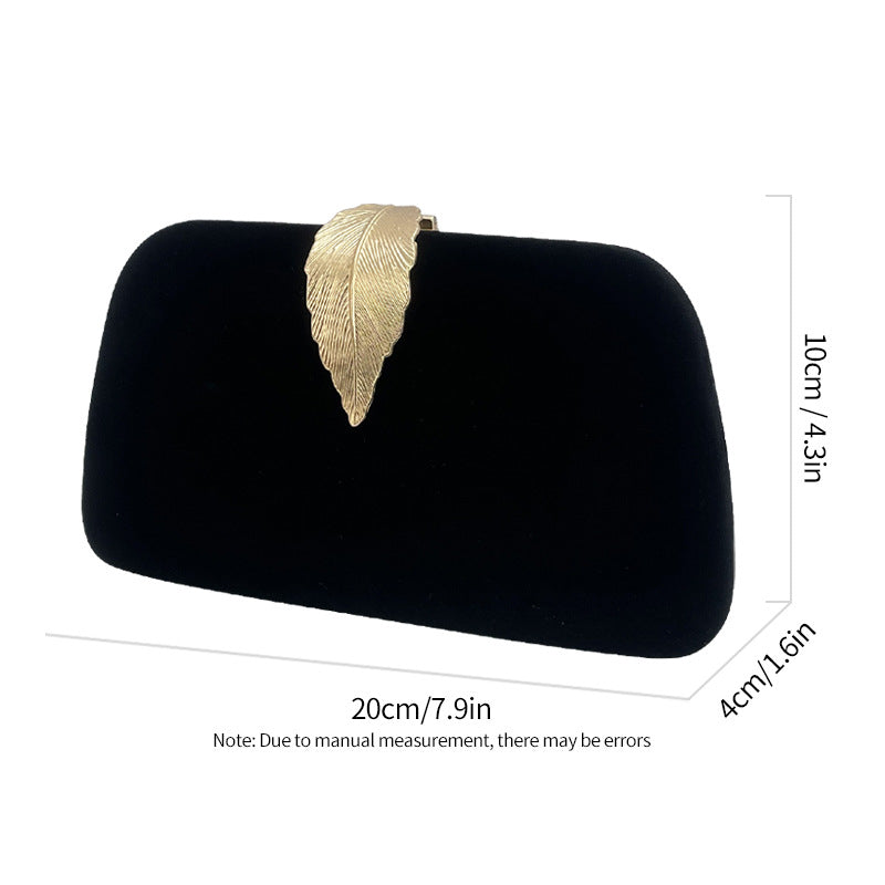 Elegant Evening Clutch for Women-Clutch-Black-Free Shipping Leatheretro