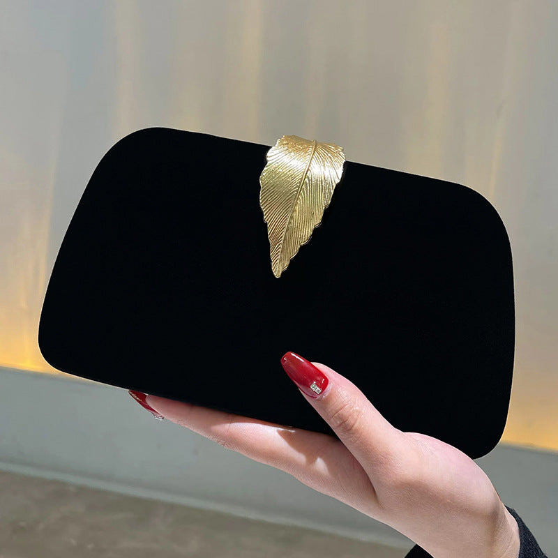 Elegant Evening Clutch for Women-Clutch-Black-Free Shipping Leatheretro