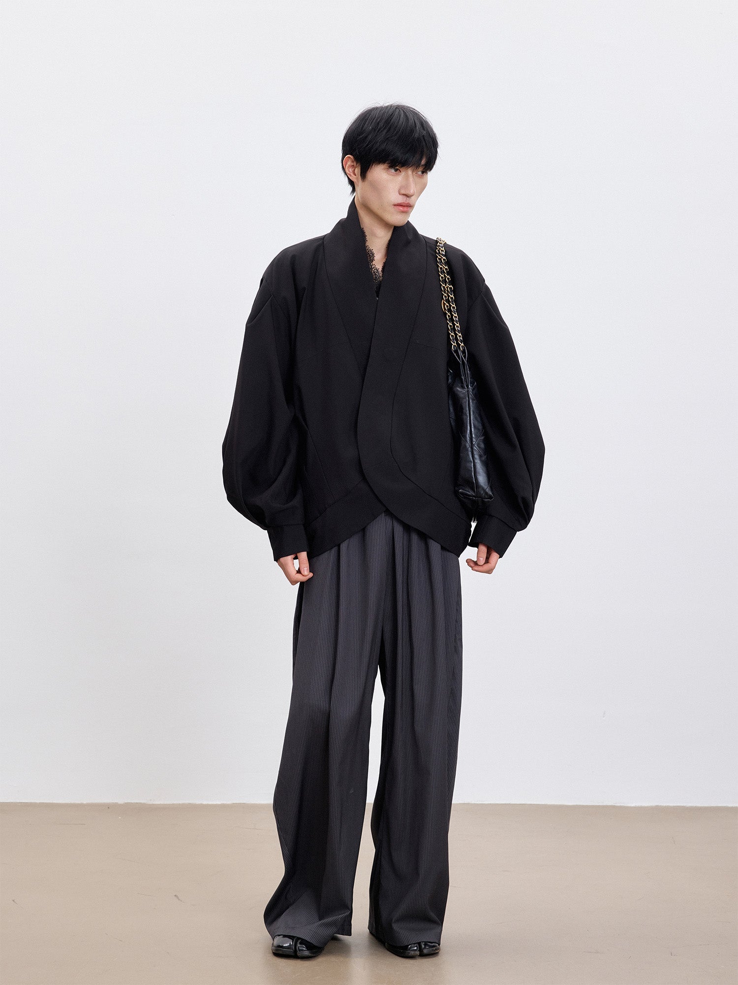 TUIMU Deconstructed Reversible Jacket-Jacket-S-Free Shipping Leatheretro
