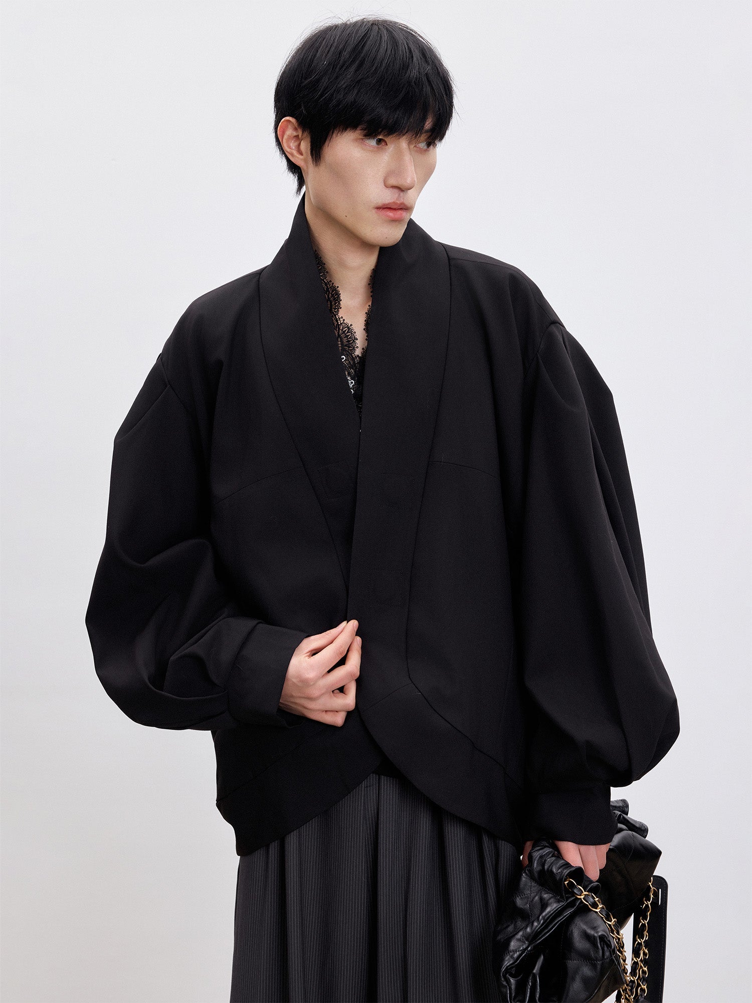 TUIMU Deconstructed Reversible Jacket-Jacket-S-Free Shipping Leatheretro