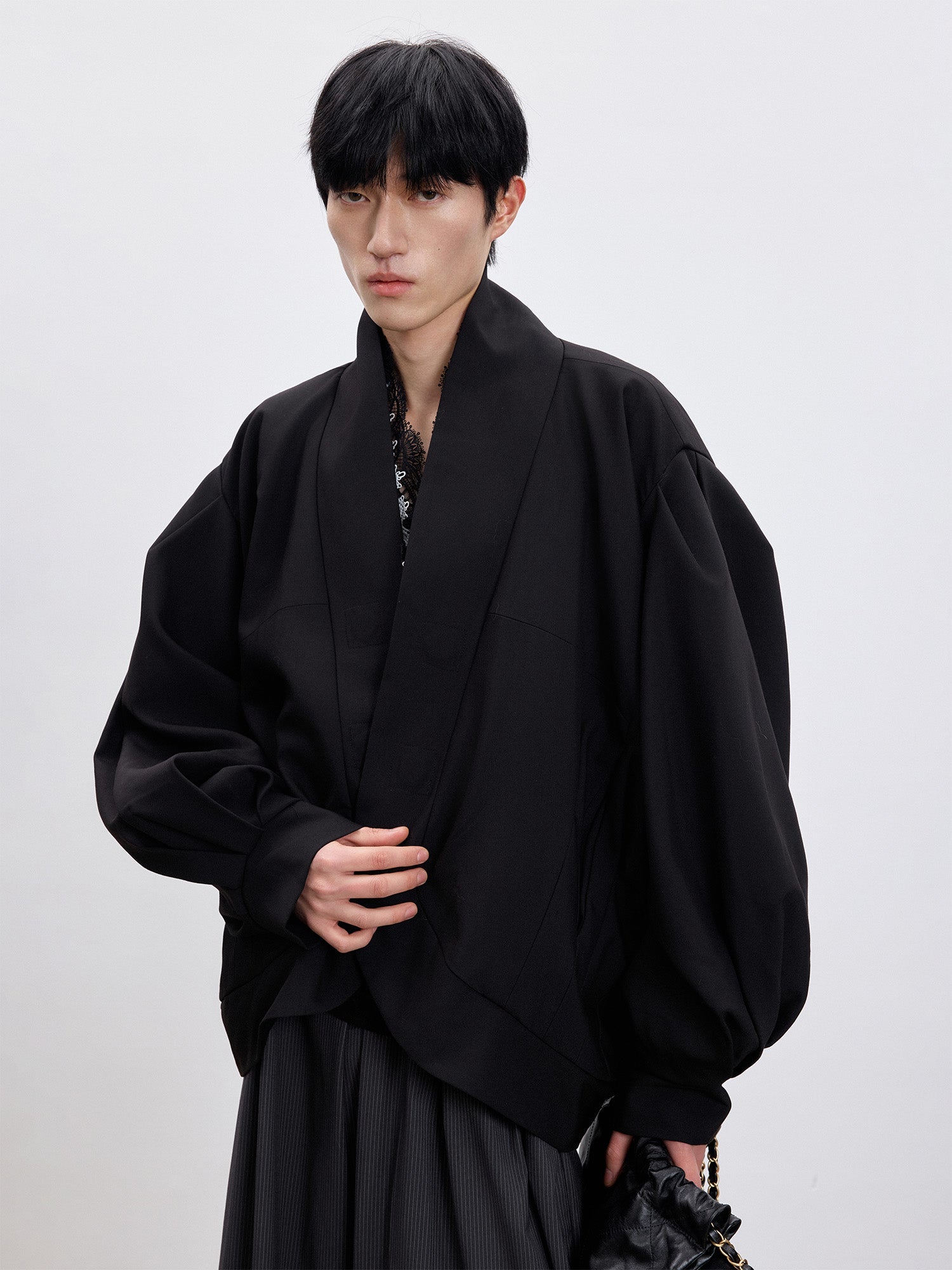 TUIMU Deconstructed Reversible Jacket-Jacket-S-Free Shipping Leatheretro