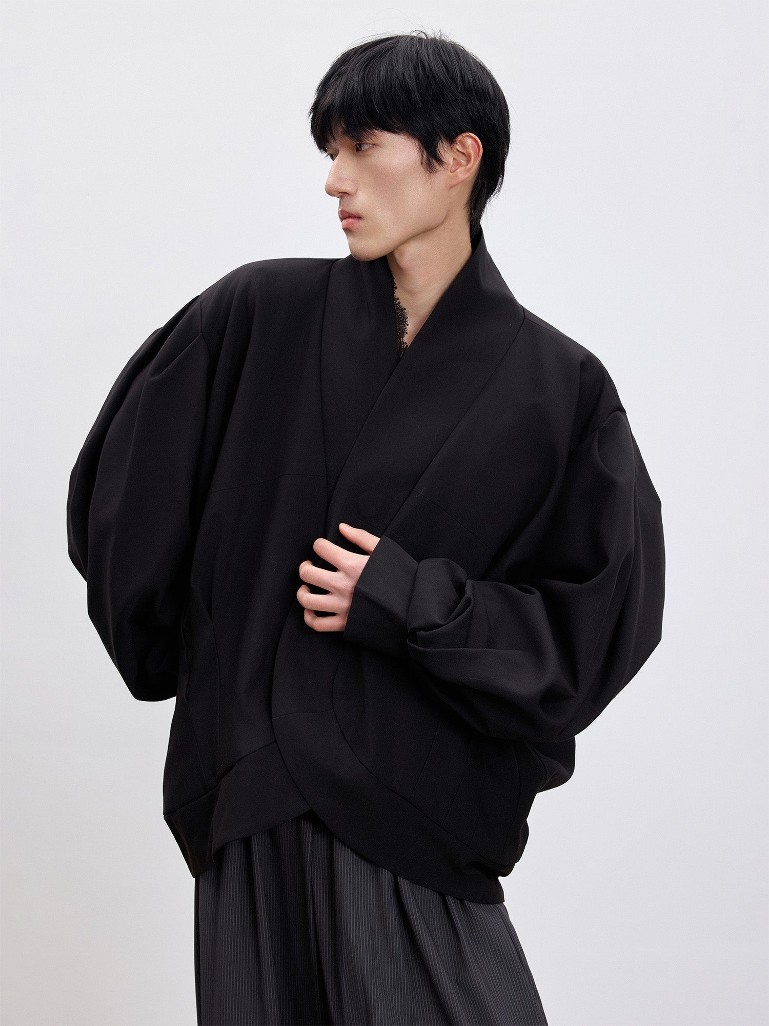 TUIMU Deconstructed Reversible Jacket-Jacket-S-Free Shipping Leatheretro