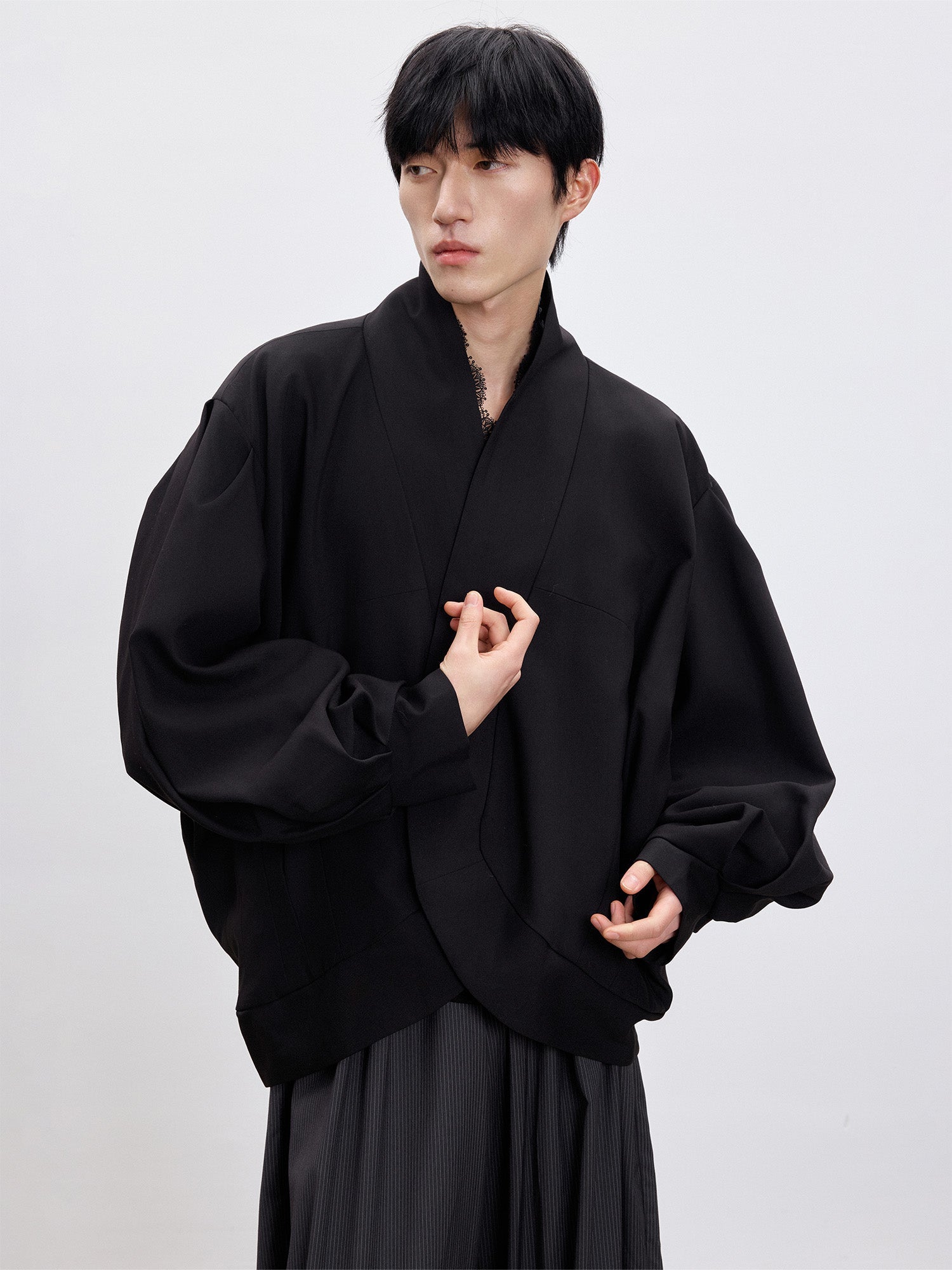 TUIMU Deconstructed Reversible Jacket-Jacket-S-Free Shipping Leatheretro