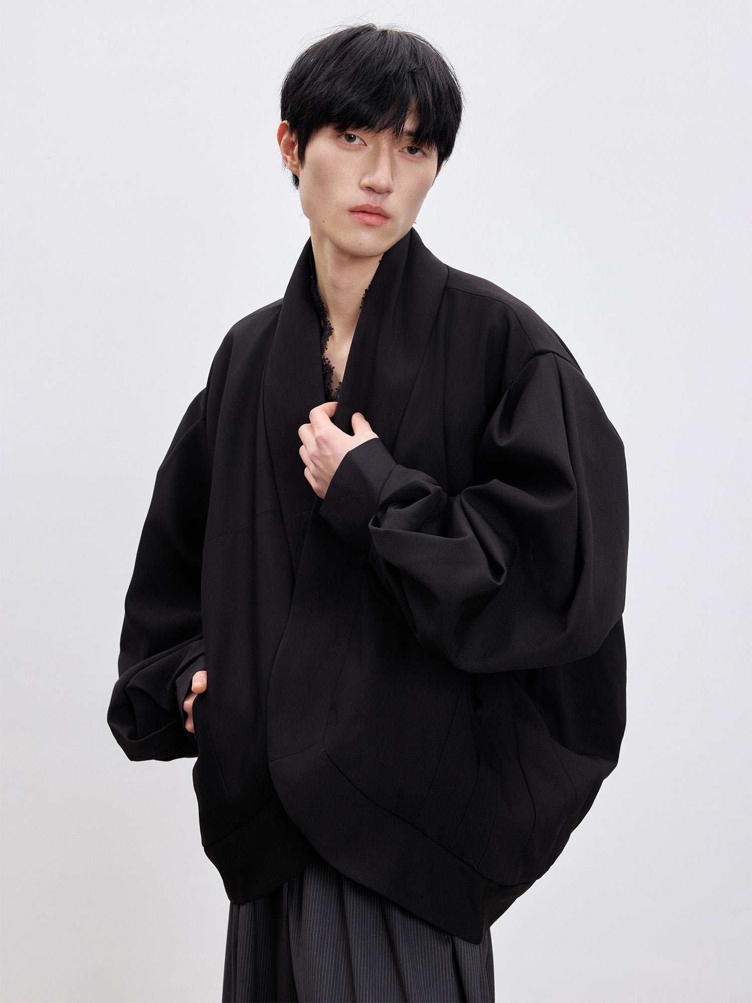 TUIMU Deconstructed Reversible Jacket-Jacket-S-Free Shipping Leatheretro
