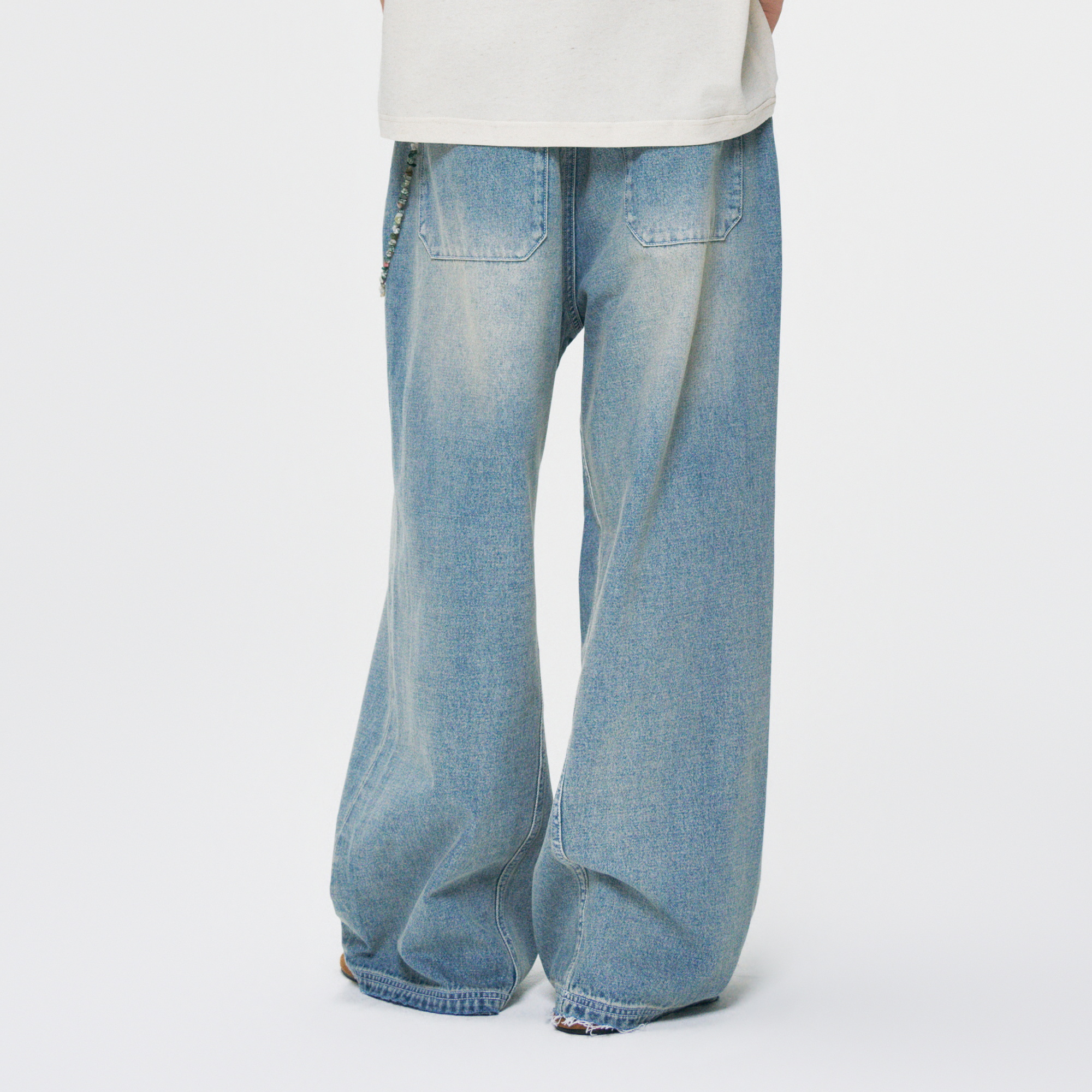 GONGHE REPUB Essential Washed Straight-Leg Jeans-Jeans-XS-Free Shipping Leatheretro