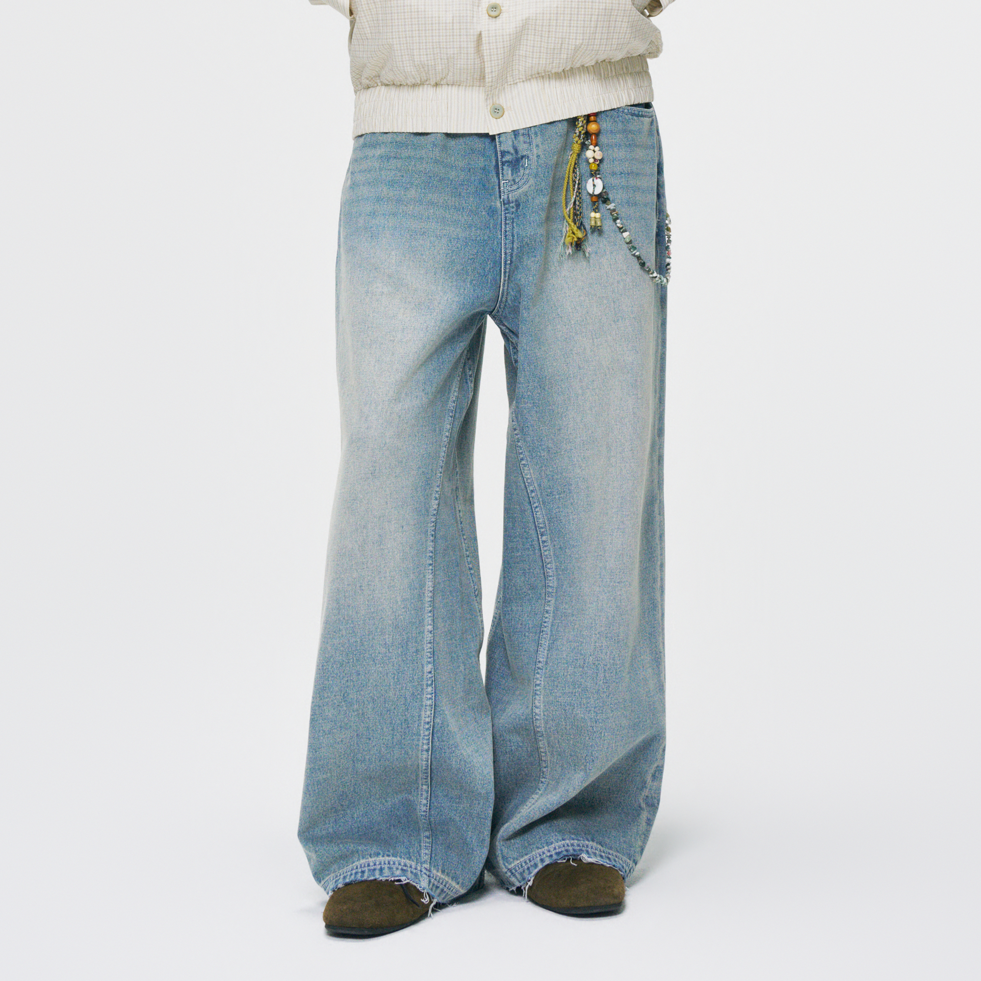 GONGHE REPUB Essential Washed Straight-Leg Jeans-Jeans-XS-Free Shipping Leatheretro