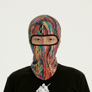 RTVG Abstract Striped UV-Protection Mask-Other Accessories-One Size-Pink-Free Shipping Leatheretro