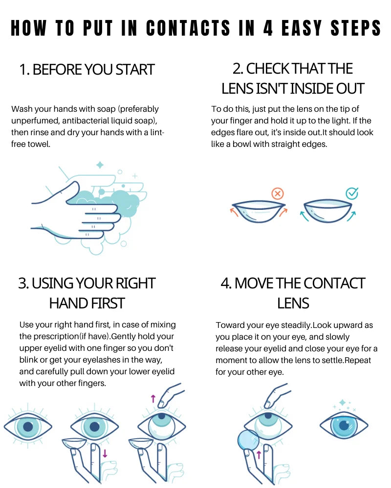 Norway Blue Contact Lenses Color Contacts for Eyes Brown Eye Lenses Gray Lenses Yearly Cosmetic Makeup Eye Contacts Yearly