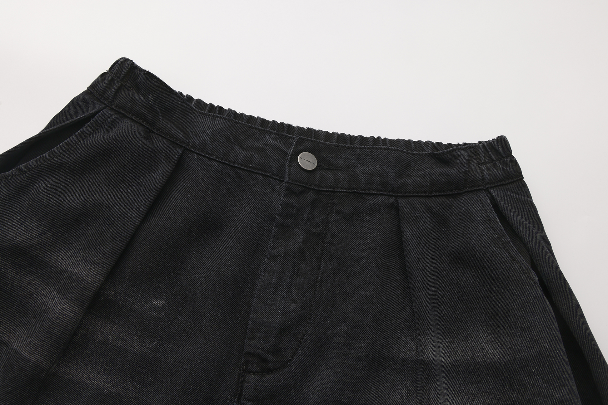 VANN VALRENCE Washed Rivet Tencel Straight-Leg Jeans-Jeans-S-Free Shipping Leatheretro