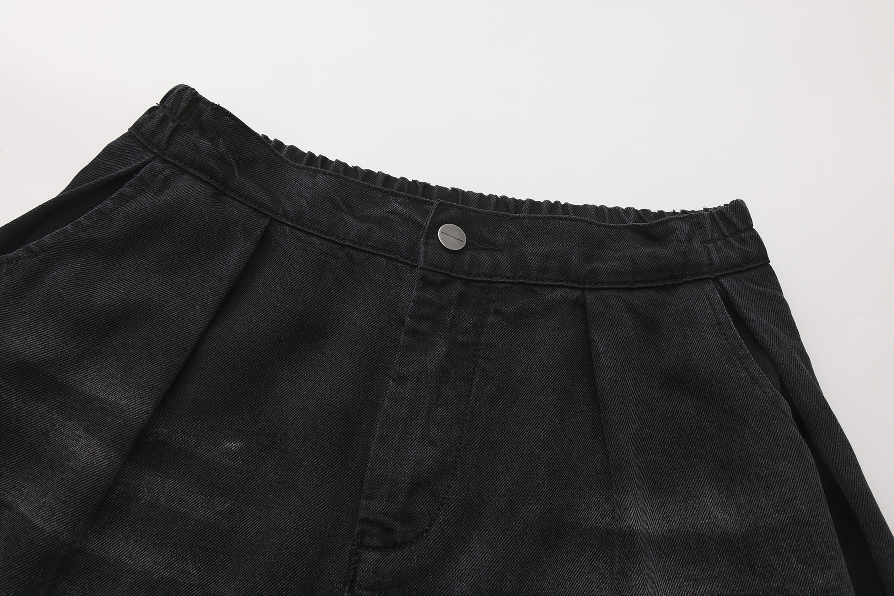 VANN VALRENCE Washed Rivet Tencel Straight-Leg Jeans-Jeans-S-Free Shipping Leatheretro