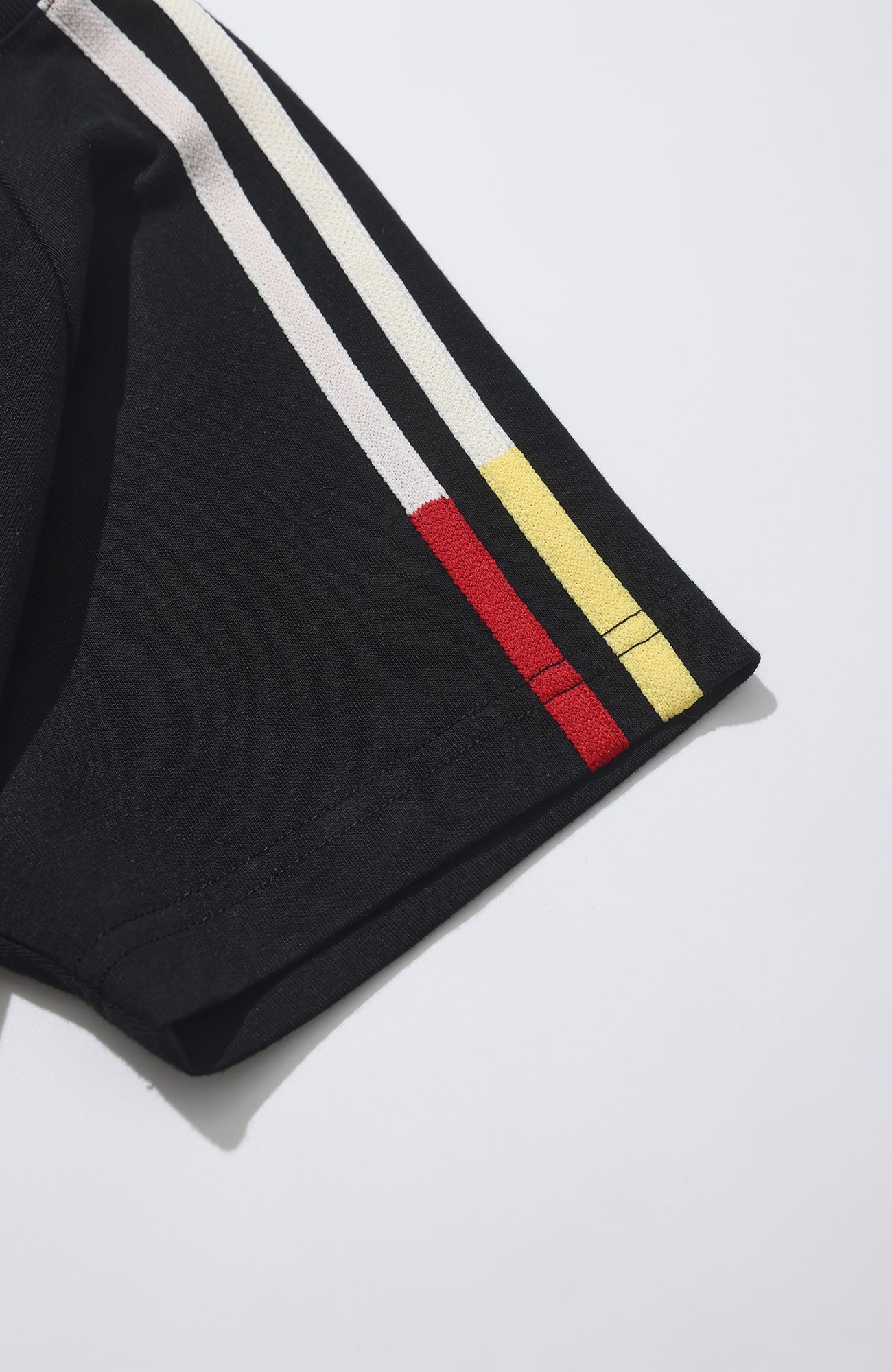 UMAMIISM Contrast Stripe Jersey Tee-T Shirt-XS-Dark Blue-Free Shipping Leatheretro