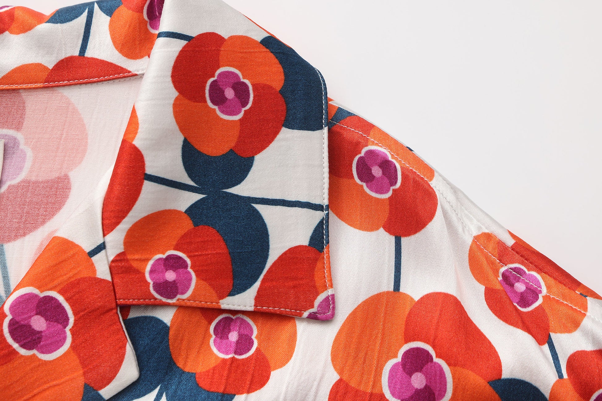 VANN VALRENCE Bloom Full-Print Half Shirt-Shirt-S-Free Shipping Leatheretro