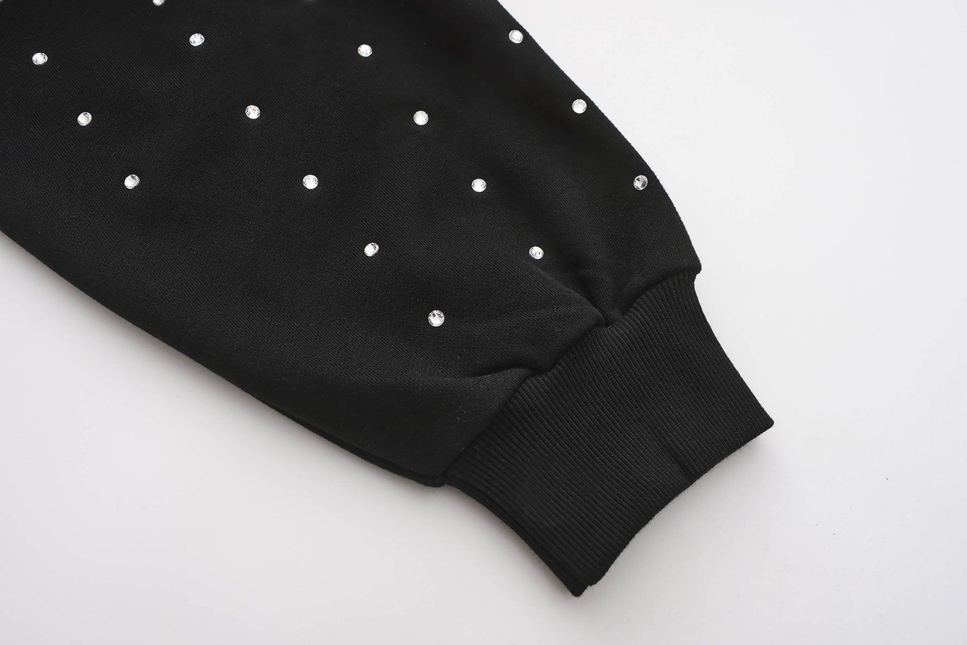 BLACK8MOB Full Studded Cross Hoodie-Hoodie-S-Free Shipping Leatheretro