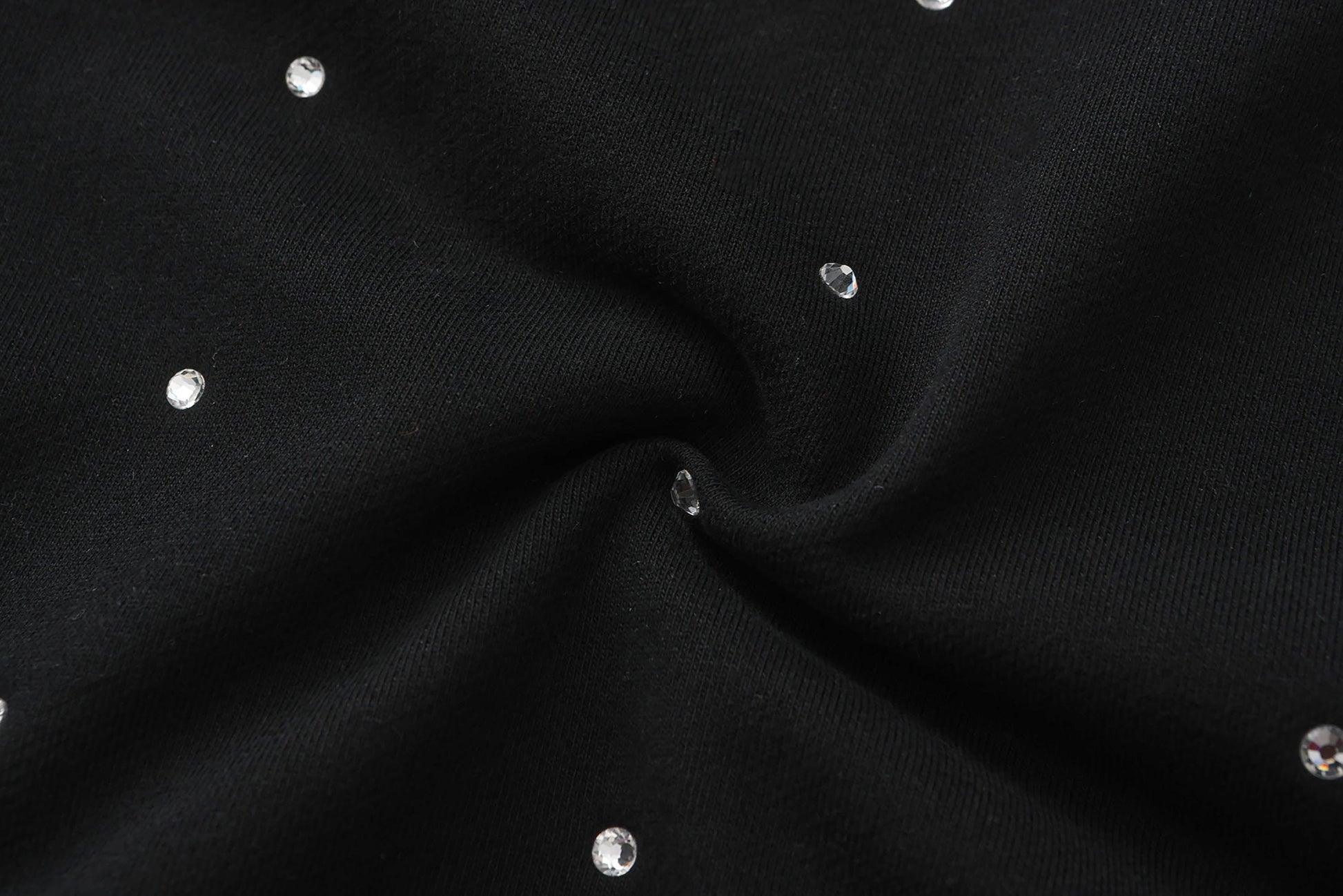 BLACK8MOB Full Studded Cross Hoodie-Hoodie-S-Free Shipping Leatheretro