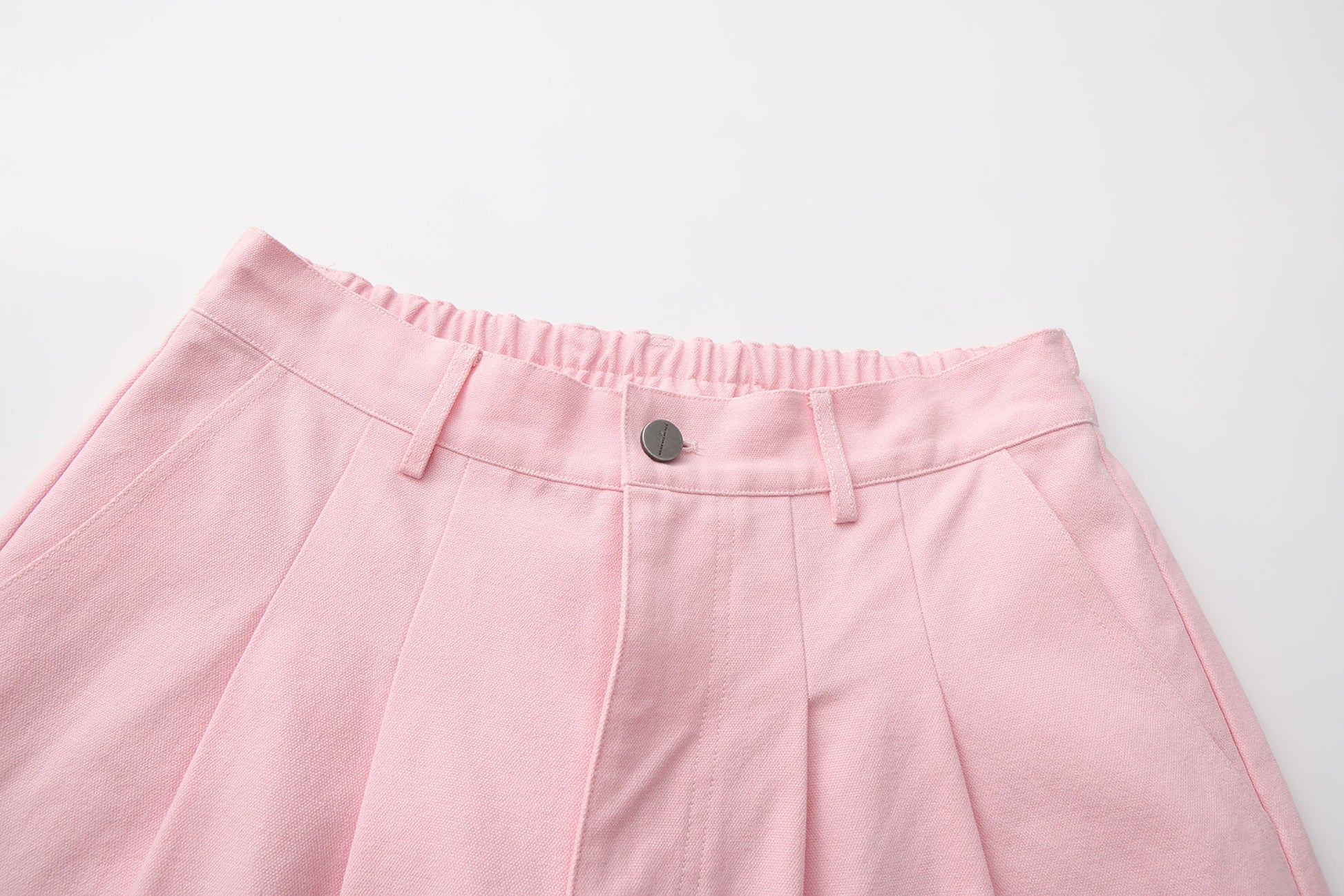 VANN VALRENCE Double-Knee Pleats Cotton Straight-Leg Pants-Pants-S-Free Shipping Leatheretro