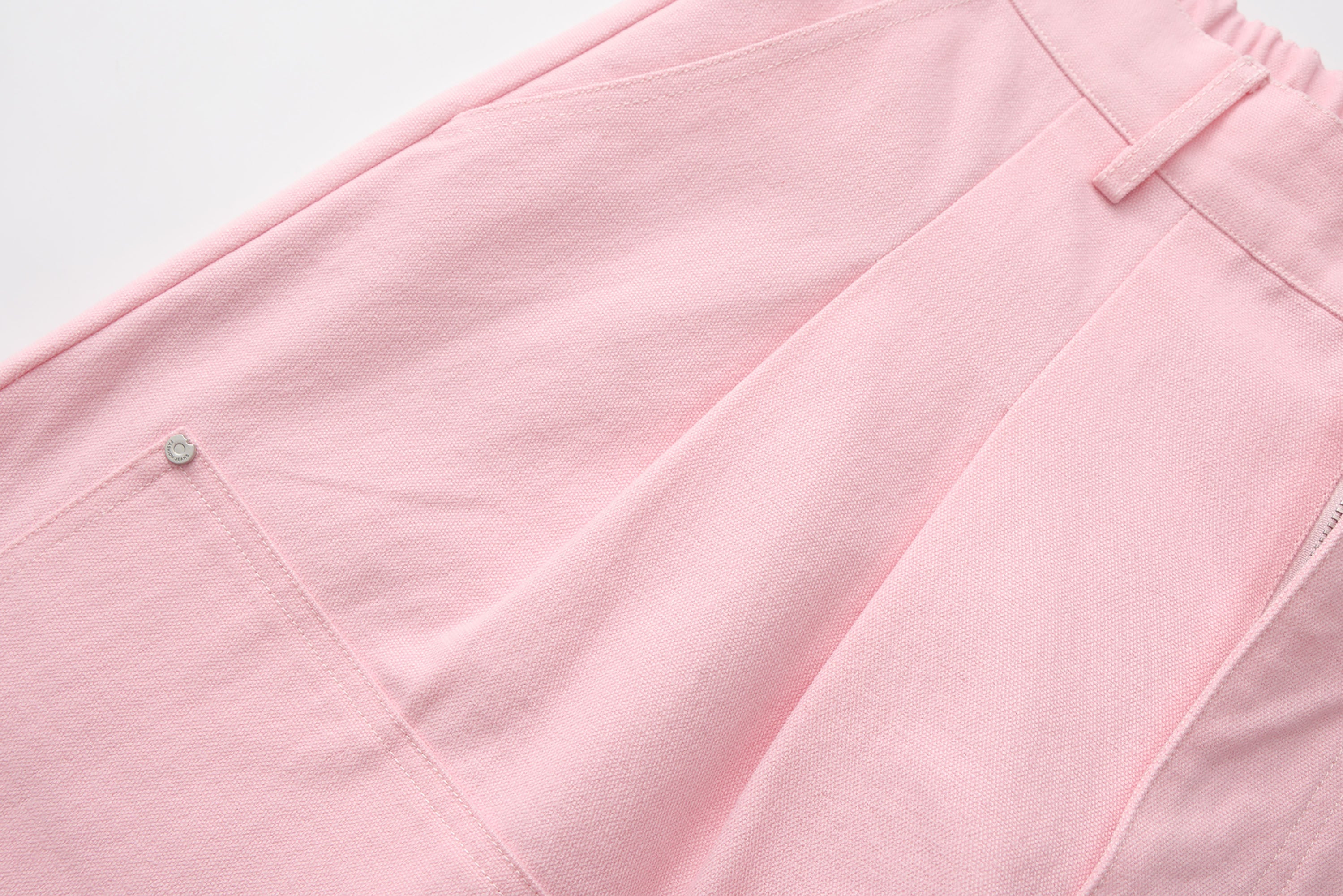 VANN VALRENCE Double-Knee Pleats Cotton Straight-Leg Pants-Pants-S-Free Shipping Leatheretro