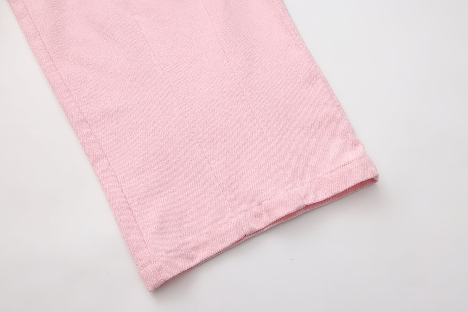 VANN VALRENCE Double-Knee Pleats Cotton Straight-Leg Pants-Pants-S-Free Shipping Leatheretro