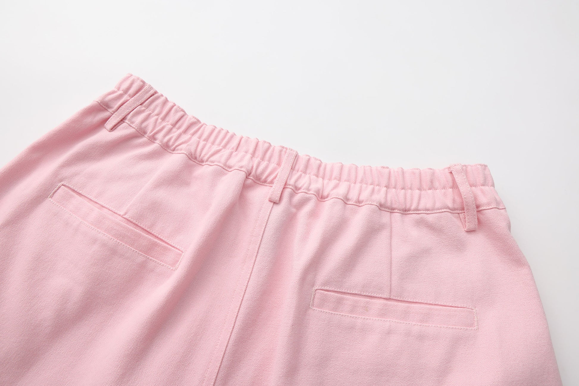 VANN VALRENCE Double-Knee Pleats Cotton Straight-Leg Pants-Pants-S-Free Shipping Leatheretro