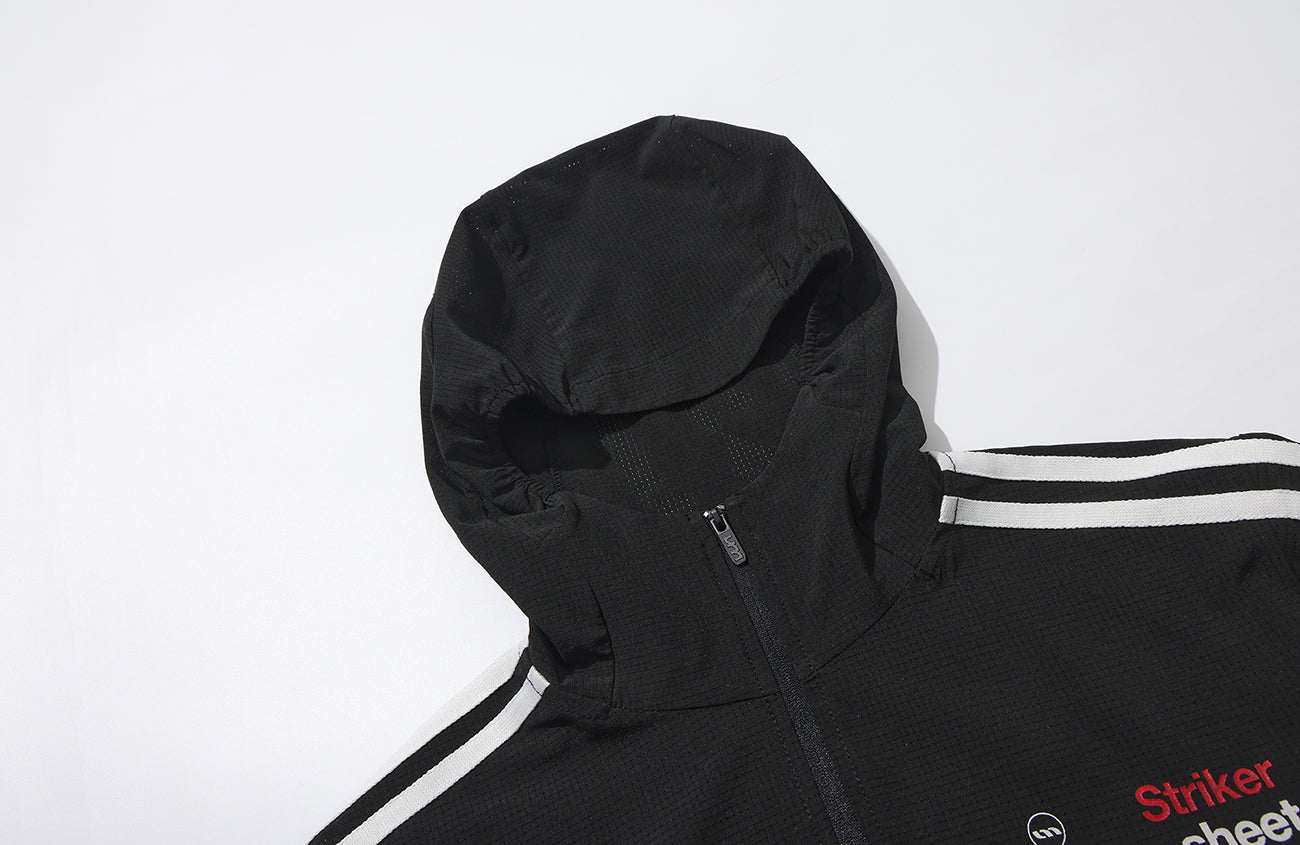 UMAMIISM Striped Hooded Running Jacket-Jacket-XS (Preorder)-Free Shipping Leatheretro
