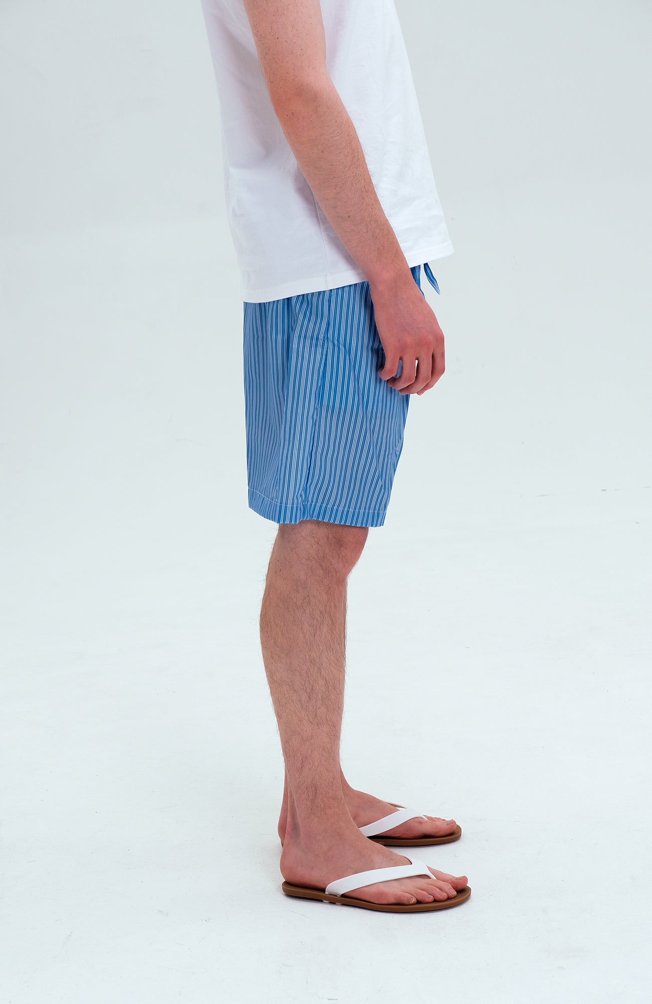 WIID Striped Drawstring Board Shorts-Shorts-M (Preorder)-Free Shipping Leatheretro