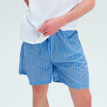 WIID Striped Drawstring Board Shorts-Shorts-M (Preorder)-Free Shipping Leatheretro