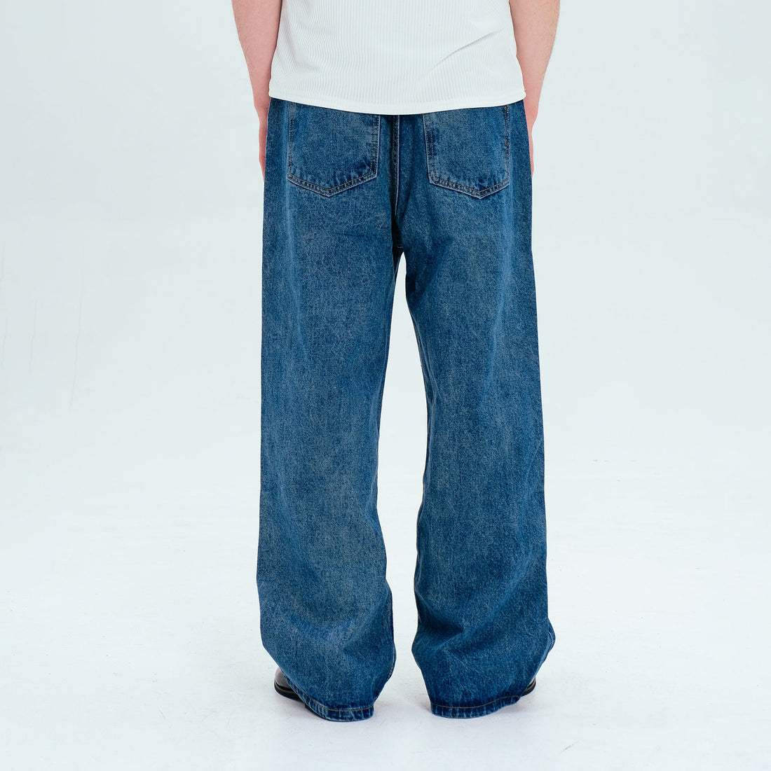 WIID Classic Faded Straight Jeans-Jeans-M (Preorder)-Free Shipping Leatheretro