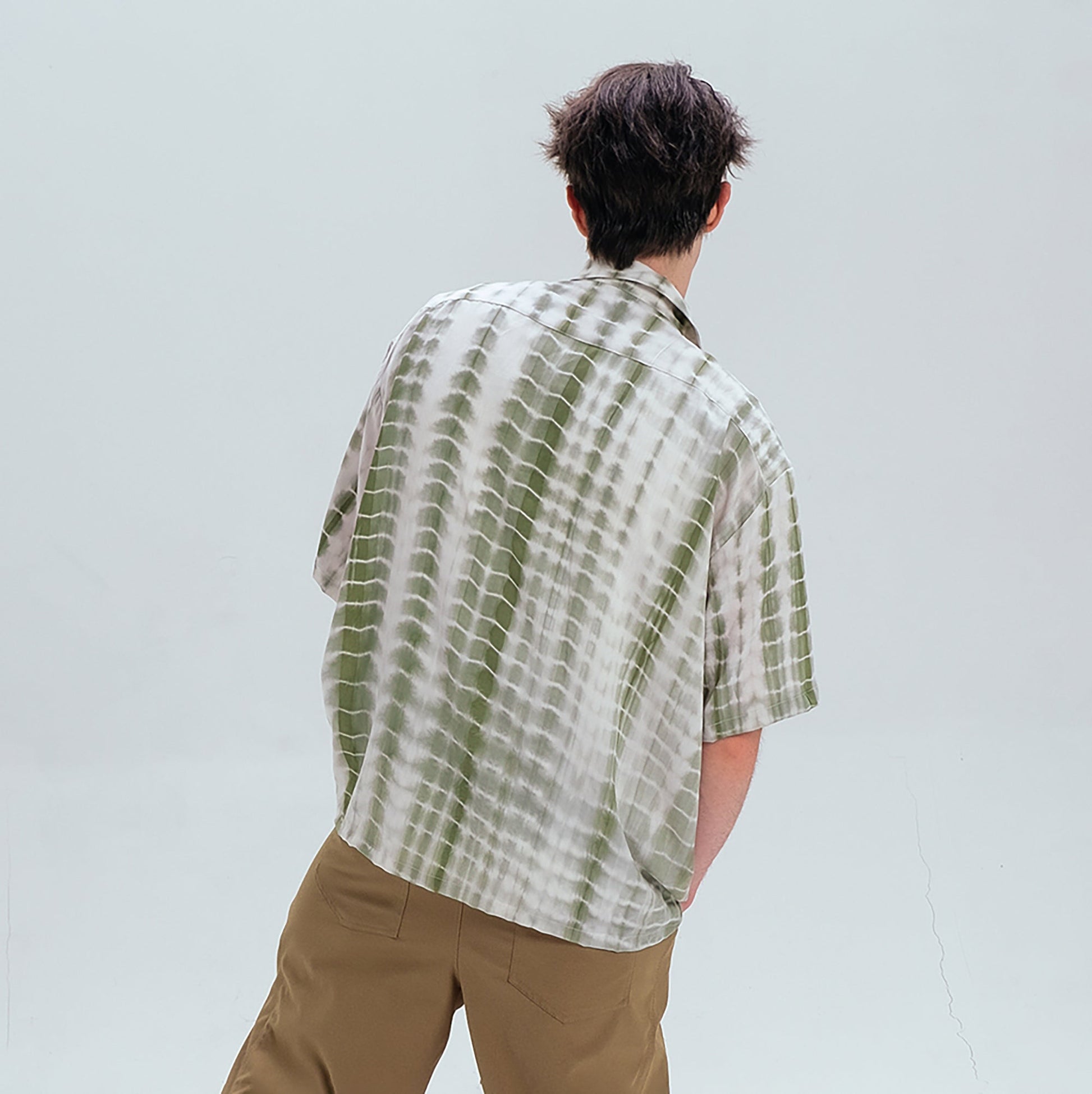 WIID Tie-Dye Cuban Half Shirt-Half shirt-M (Preorder)-Free Shipping Leatheretro