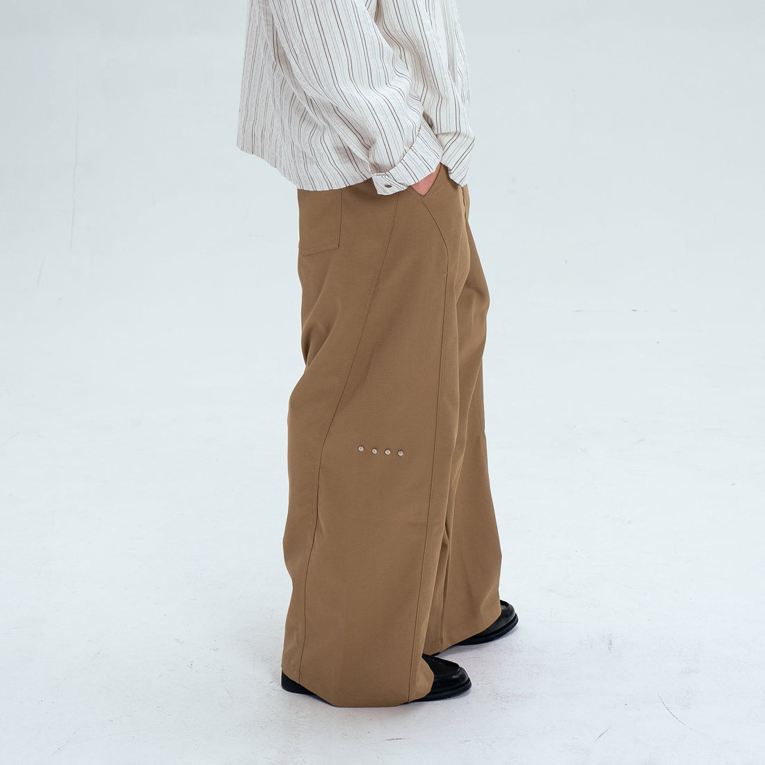 WIID Essential Oversized Cotton Trousers-Pants-M (Preorder)-Free Shipping Leatheretro