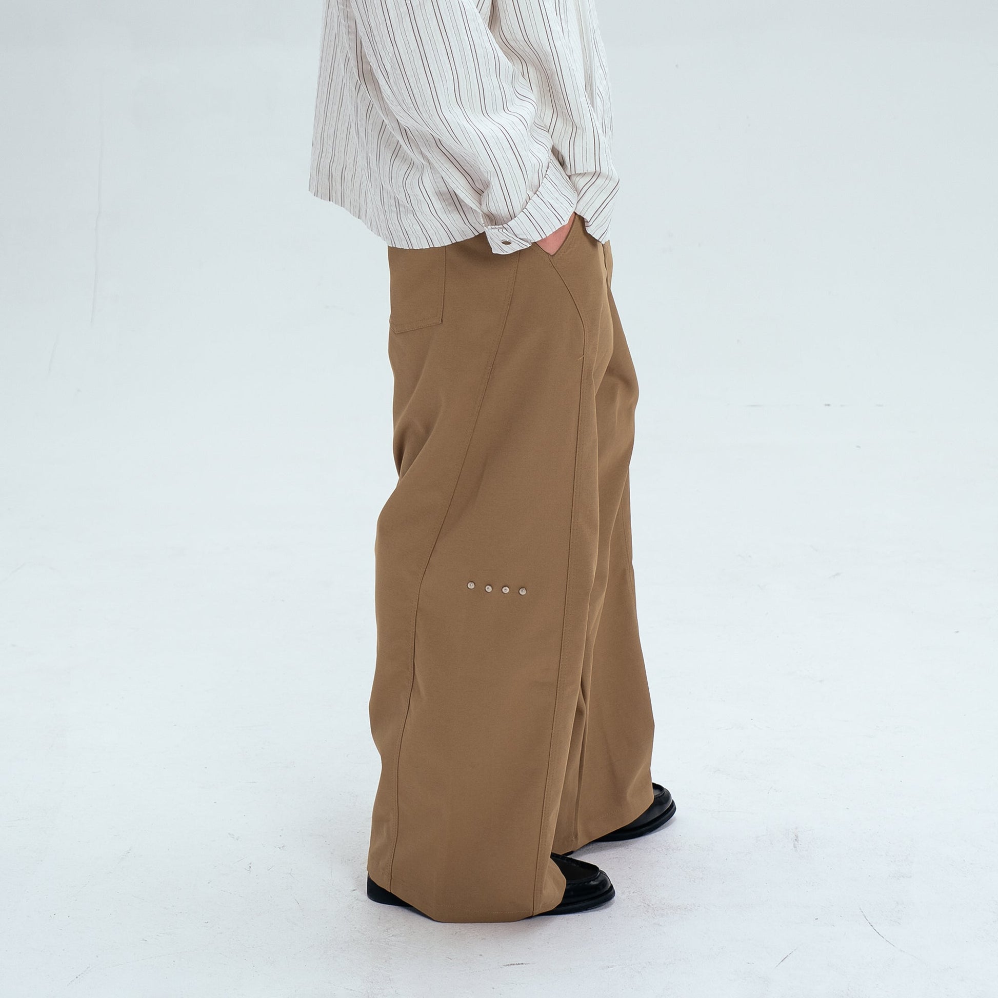 WIID Essential Oversized Cotton Trousers-Pants-M (Preorder)-Free Shipping Leatheretro