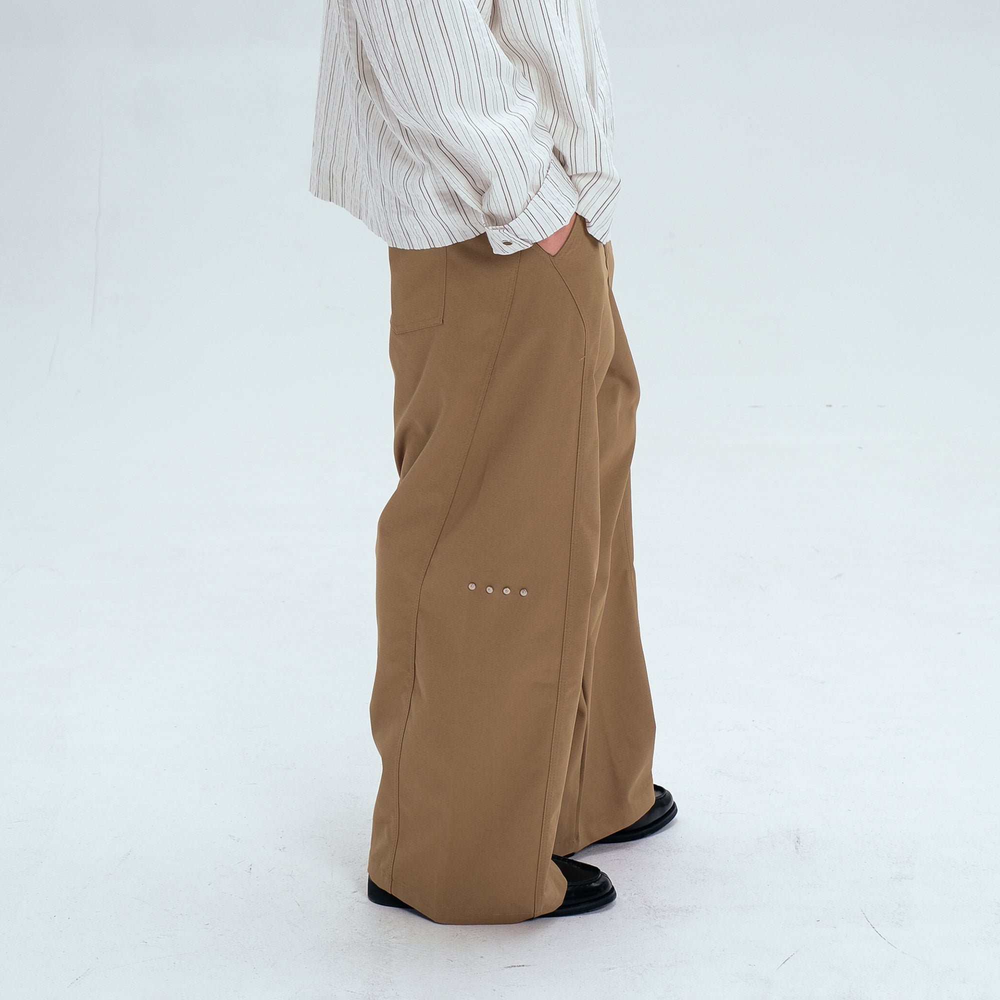 WIID Essential Oversized Cotton Trousers-Pants-M (Preorder)-Free Shipping Leatheretro