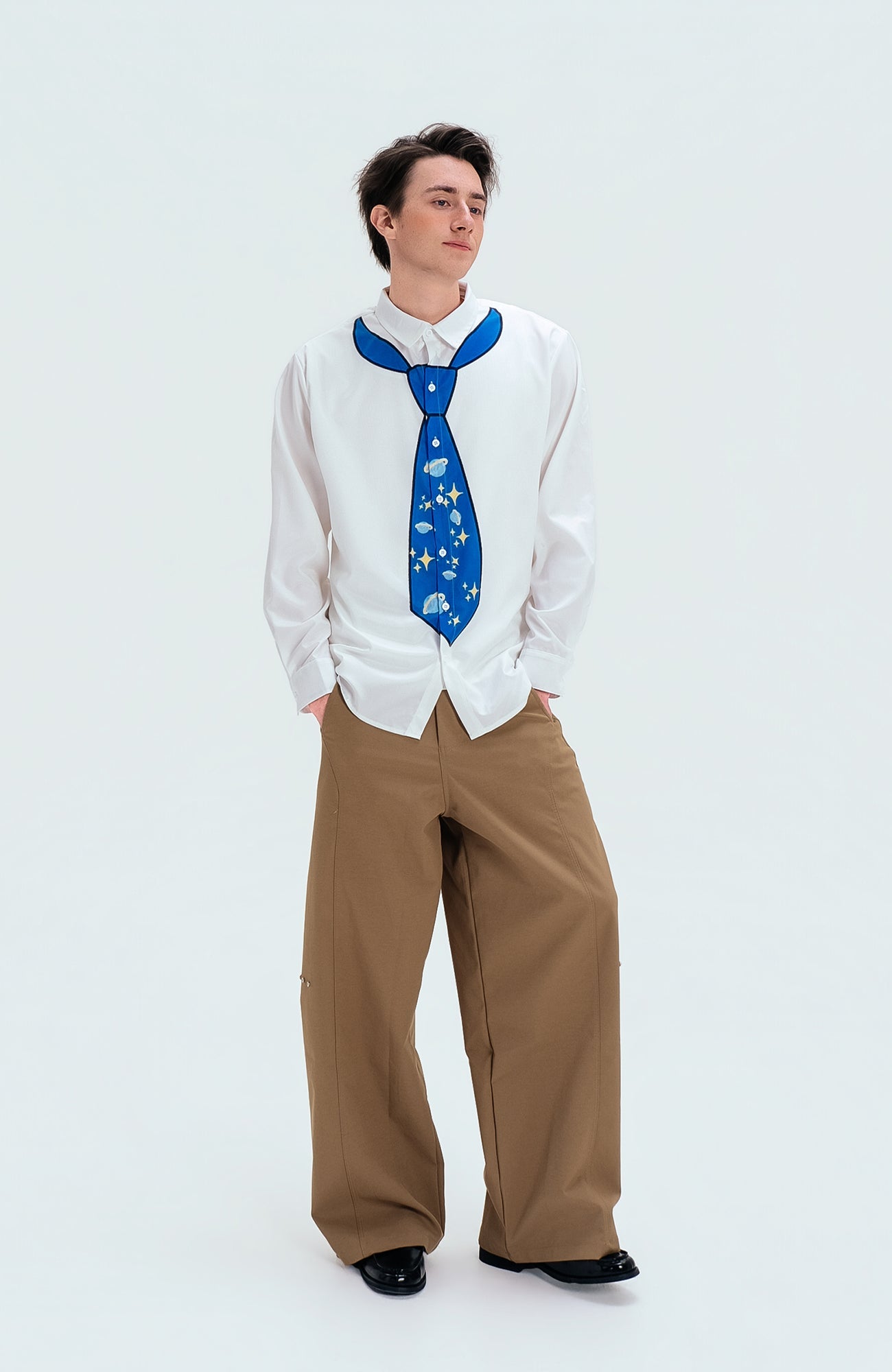 WIID Essential Oversized Cotton Trousers-Pants-M (Preorder)-Free Shipping Leatheretro