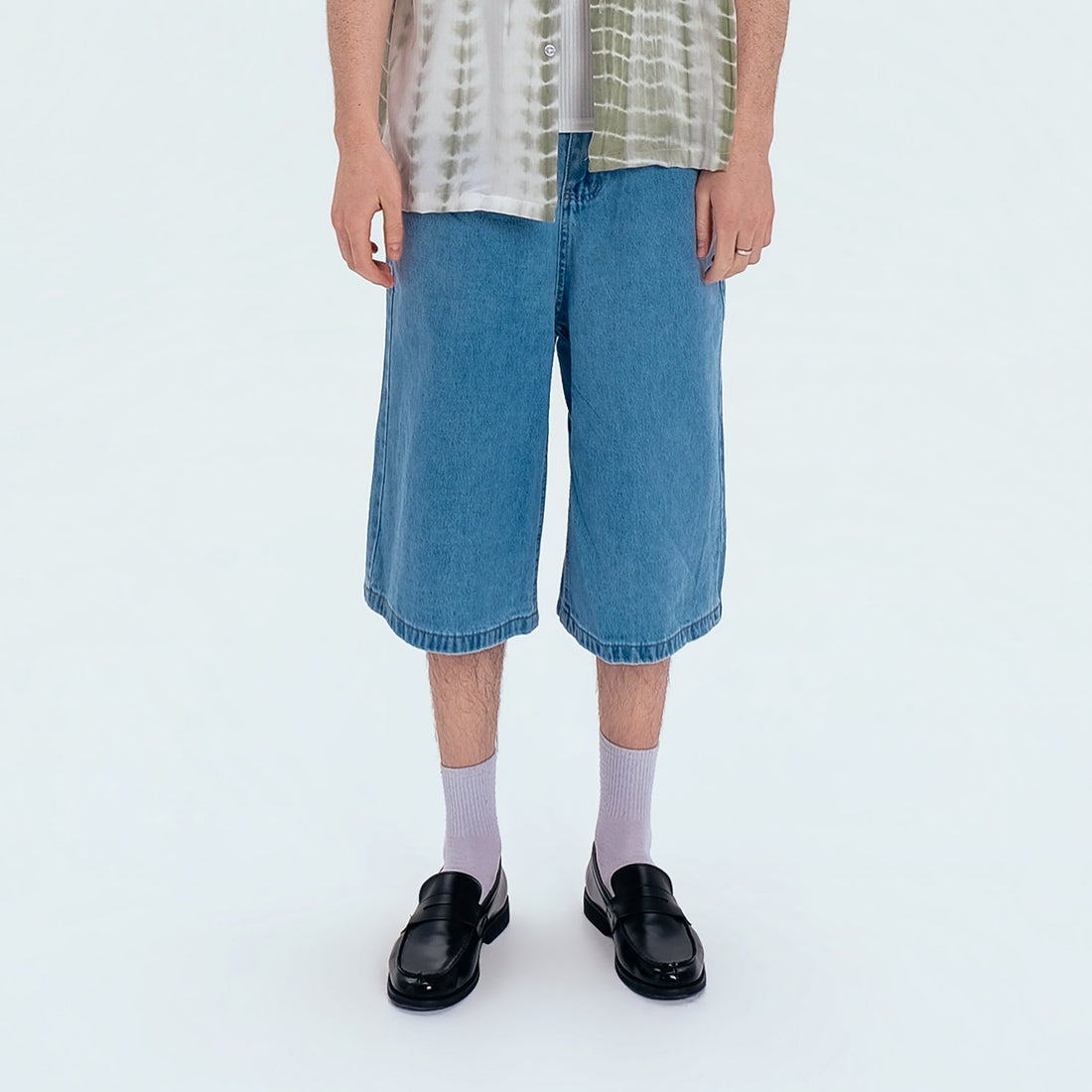 WIID Classic Faded Bermuda Jorts-Shorts-M (Preorder)-Free Shipping Leatheretro
