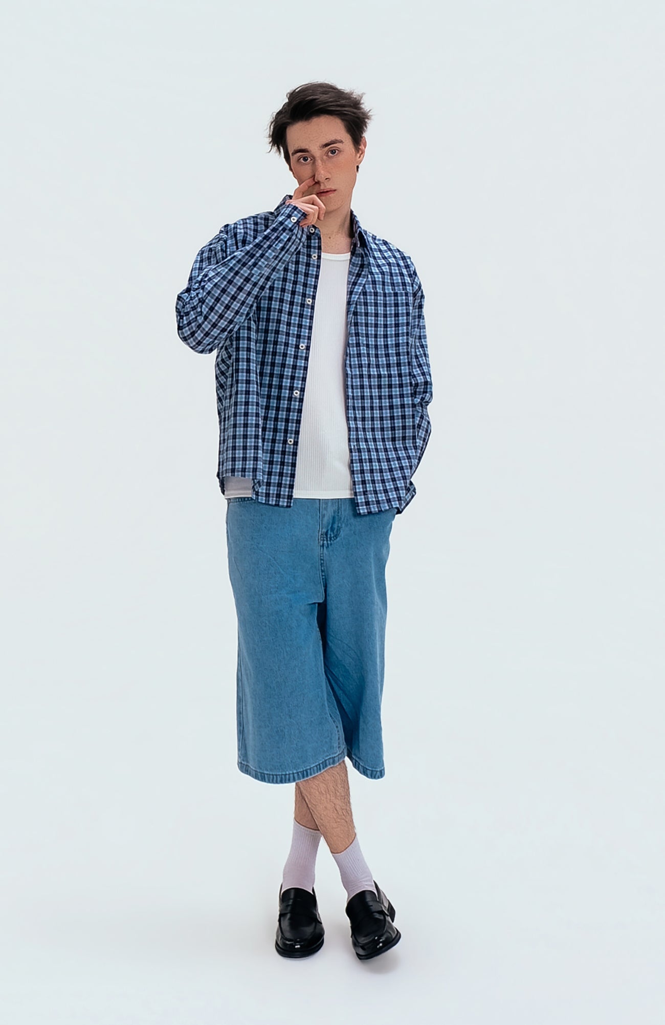 WIID Classic Faded Bermuda Jorts-Shorts-M (Preorder)-Free Shipping Leatheretro