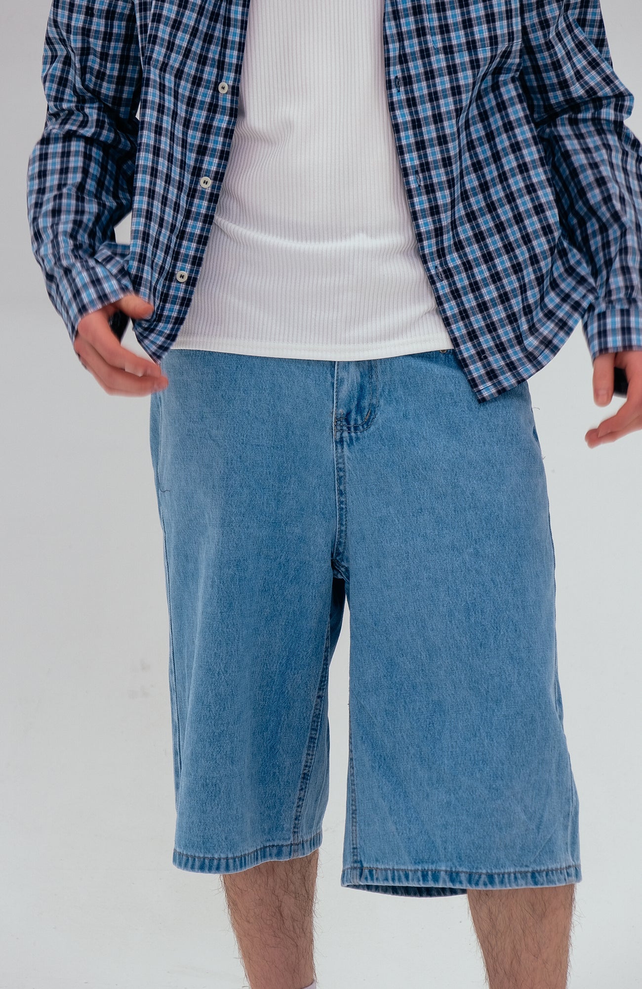 WIID Classic Faded Bermuda Jorts-Shorts-M (Preorder)-Free Shipping Leatheretro