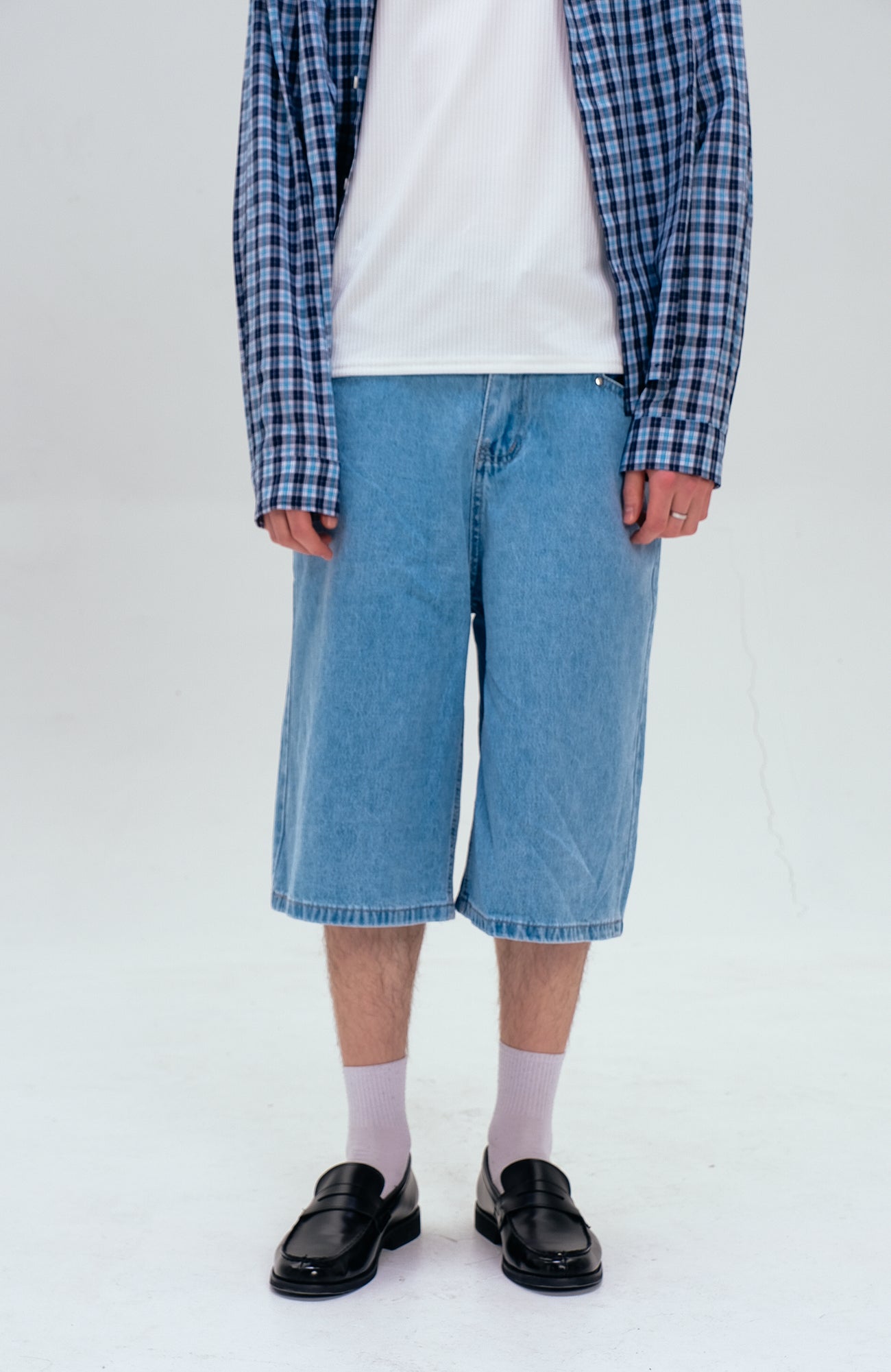 WIID Classic Faded Bermuda Jorts-Shorts-M (Preorder)-Free Shipping Leatheretro