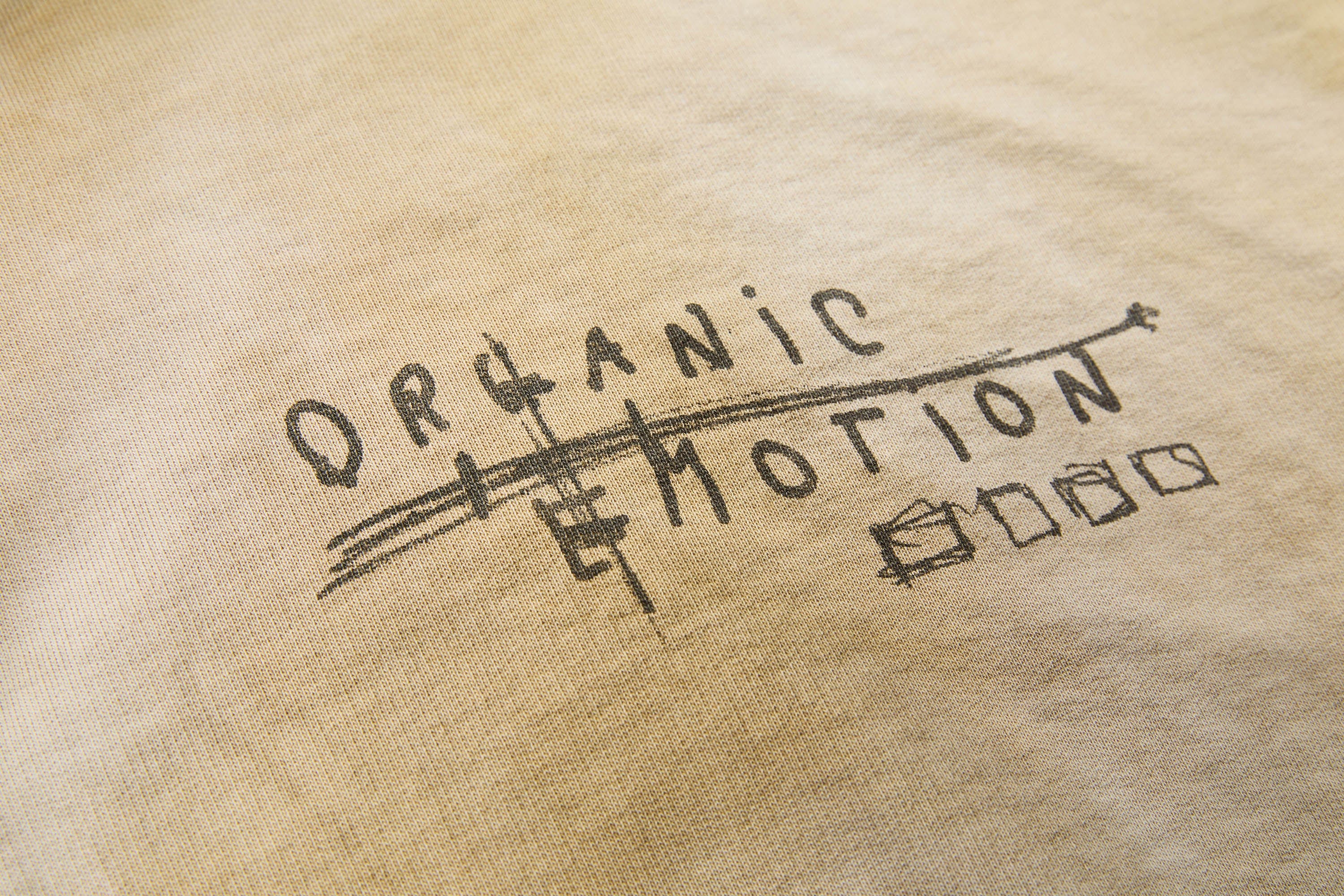 ORGANIC EMOTION Dirty Fit Graffiti Zip-Up Hoodie-Hoodie-XS-Yellow-Free Shipping Leatheretro