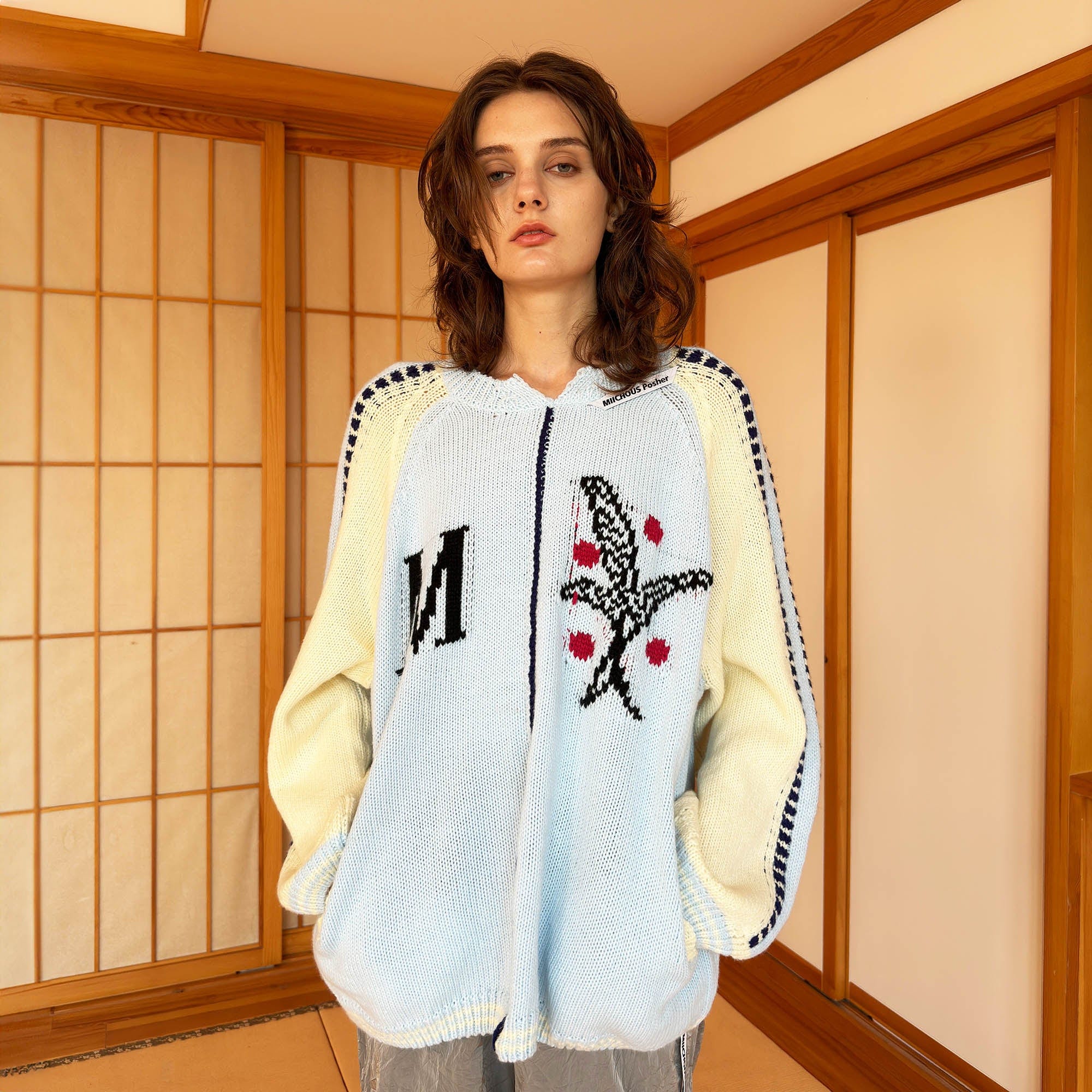 MIICHOUS Maui Dream Sweater-Sweater-S-Blue-Free Shipping Leatheretro