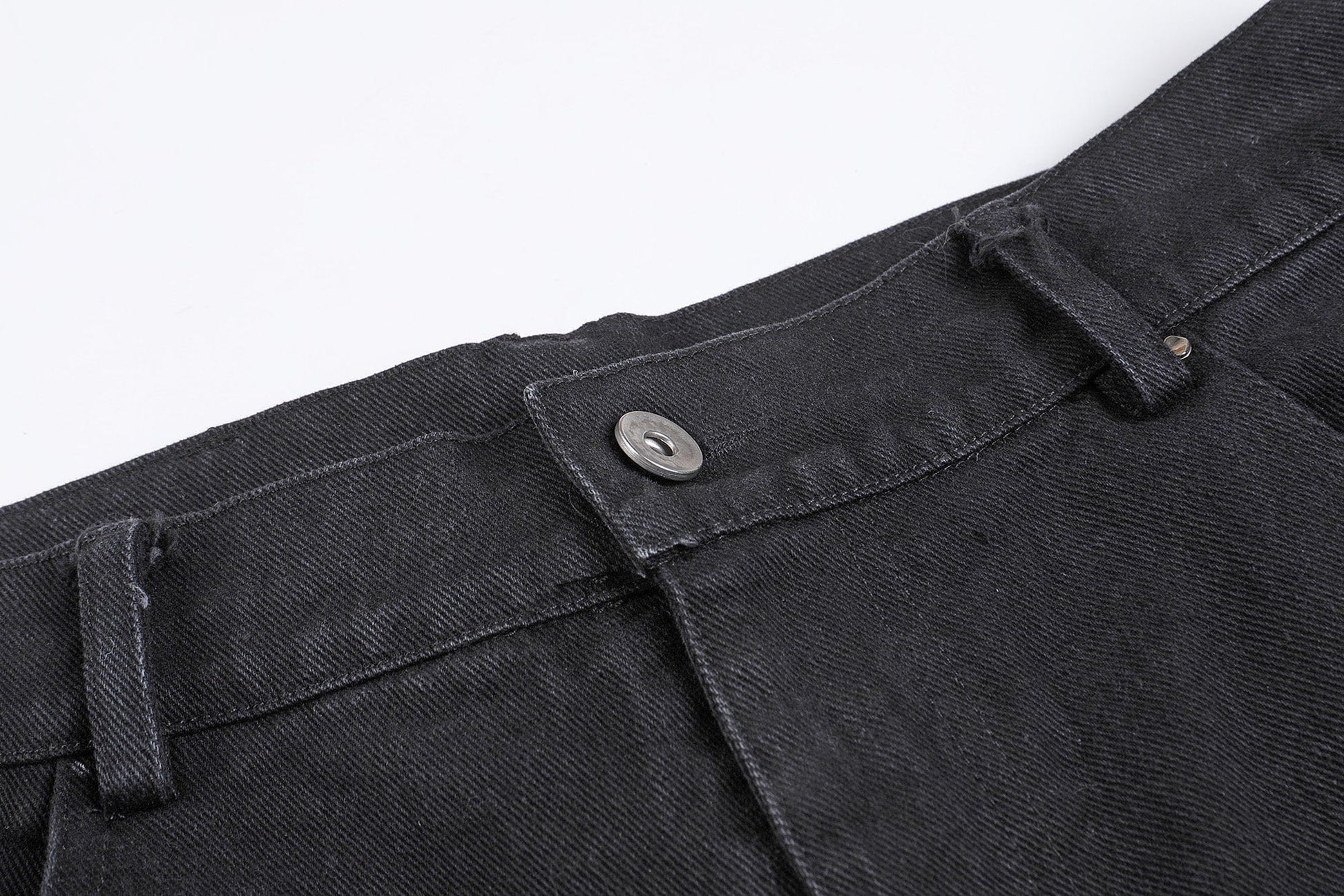 WHISTLEHUNTER Stacked Washed Rivet Flare Jeans-Jeans-S-Blue-Free Shipping Leatheretro