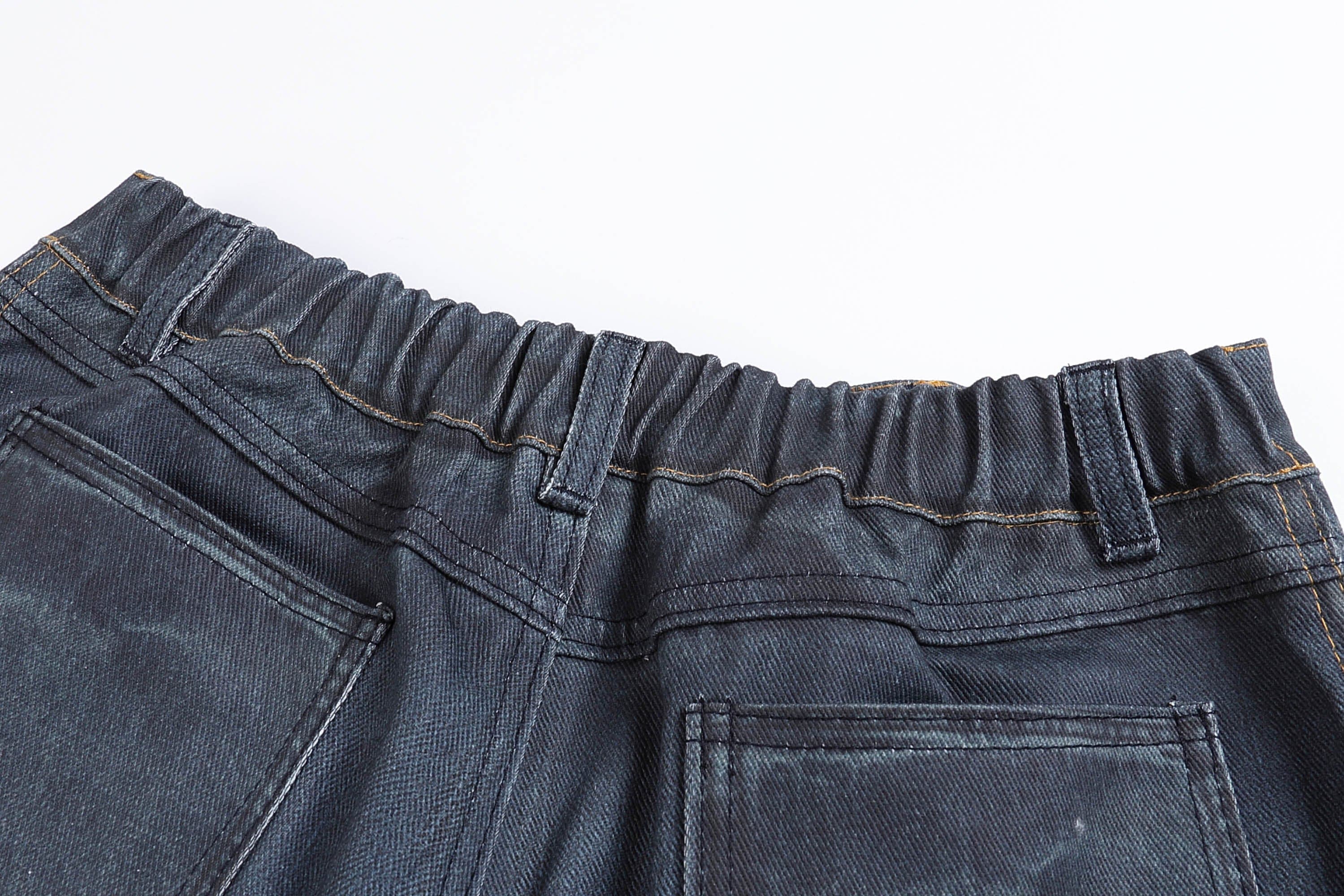 DND4DES×Faychui Leopard Wings Embroidered Wide-Leg Jeans-Jeans-S-Free Shipping Leatheretro