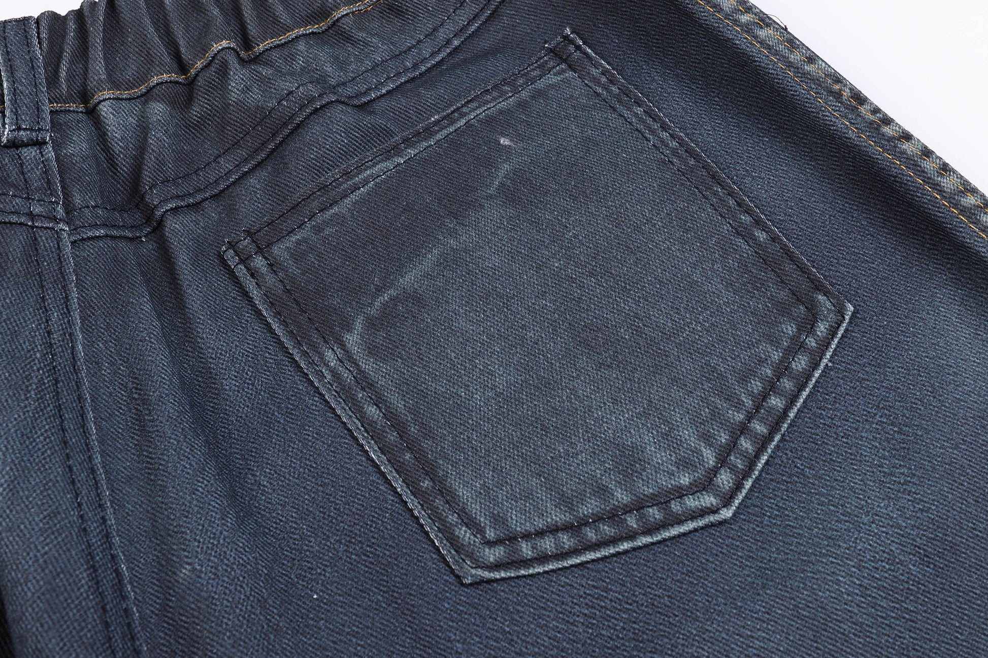 DND4DES×Faychui Leopard Wings Embroidered Wide-Leg Jeans-Jeans-S-Free Shipping Leatheretro