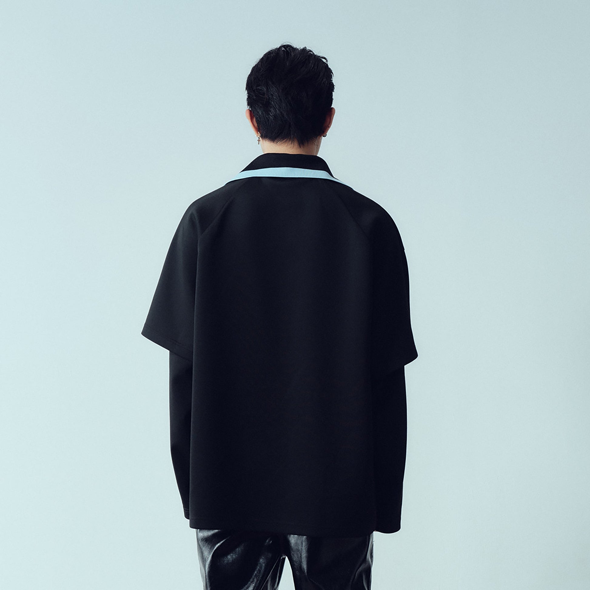 KADAKADA Diamond Graphic Layered Jersey-L/S Tee-M (Preorder)-Free Shipping Leatheretro