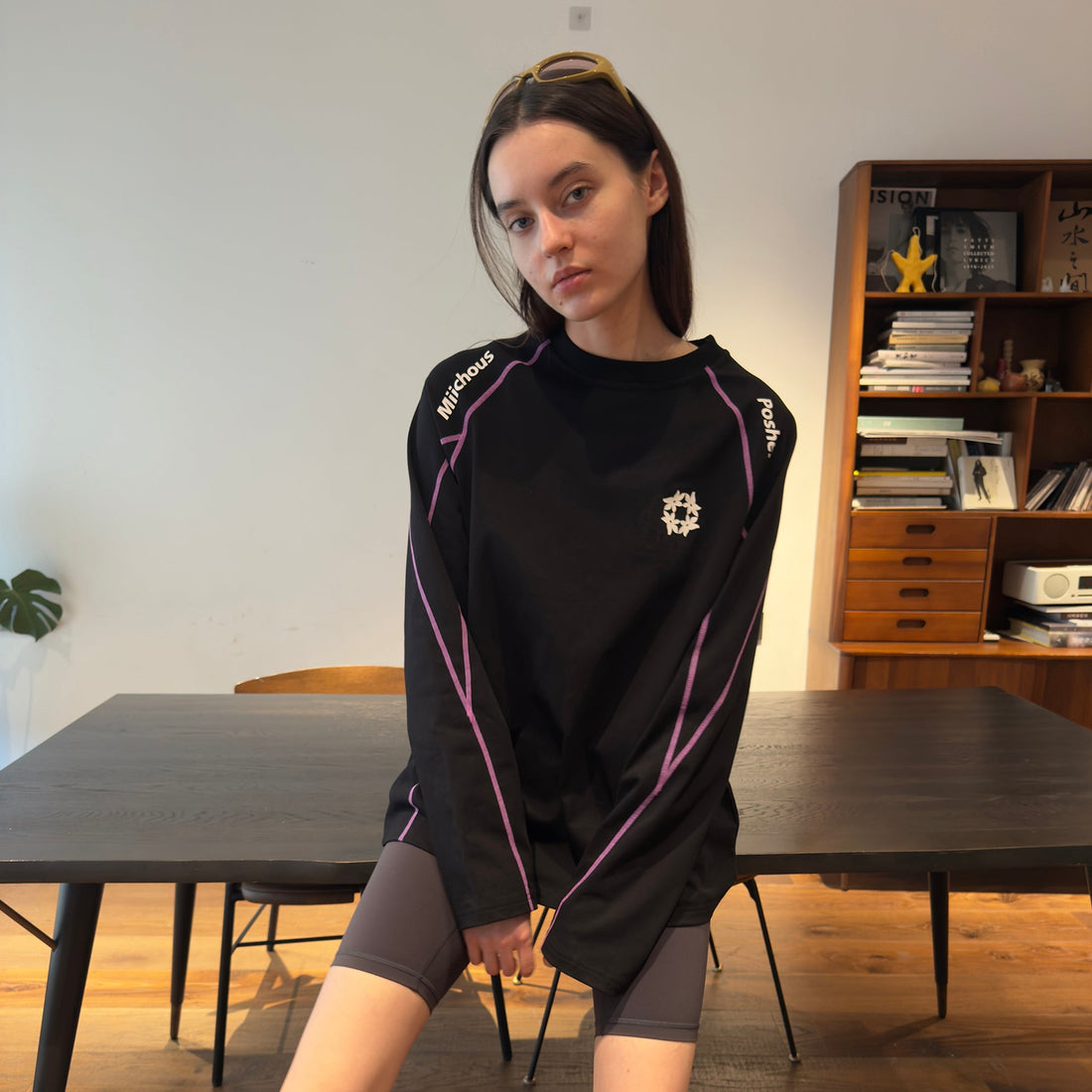 MIICHOUS Retro Quick-Dry Long-Sleeve Tee-L/S Tee-S-Free Shipping Leatheretro