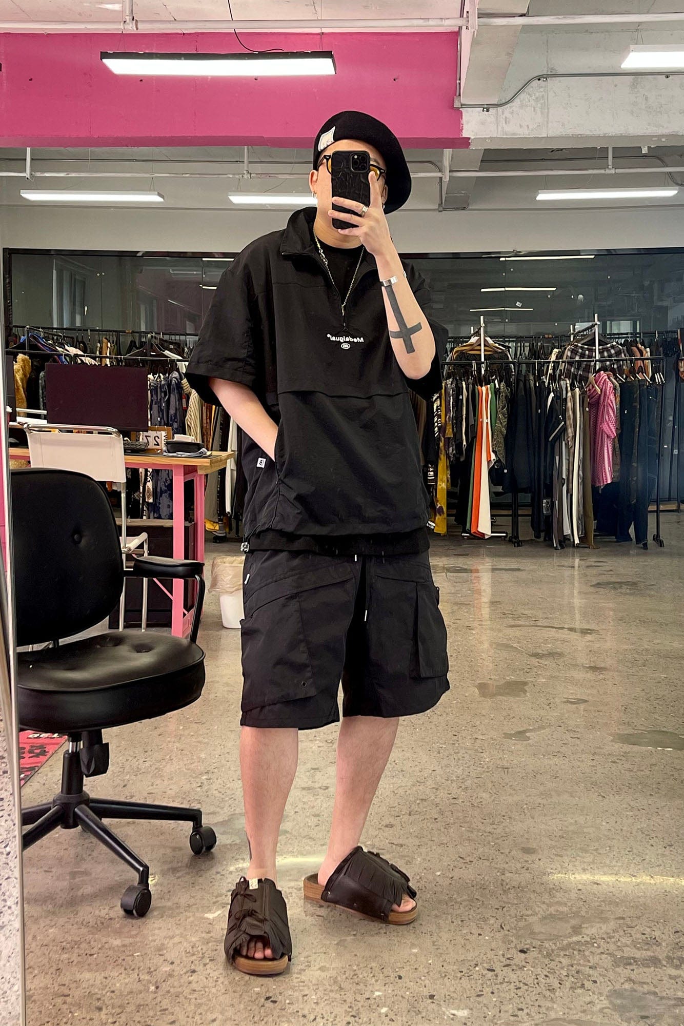 ME DA IGUAL Multi-Pocket Waterproof Cargo Shorts-Shorts-M-Khaki-Free Shipping Leatheretro