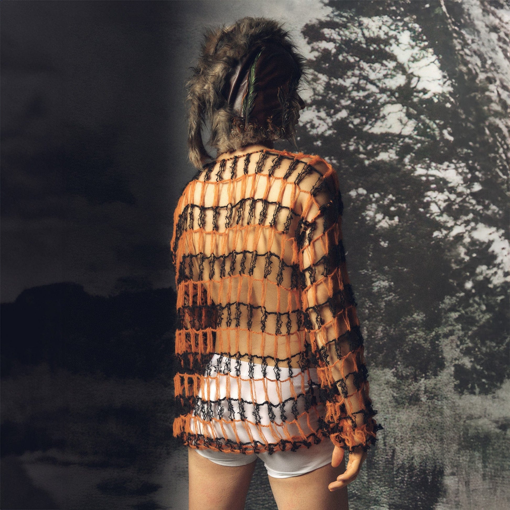 KADAKADA Hollow Mesh Handcrafted Sweater-Sweater-M-Free Shipping Leatheretro